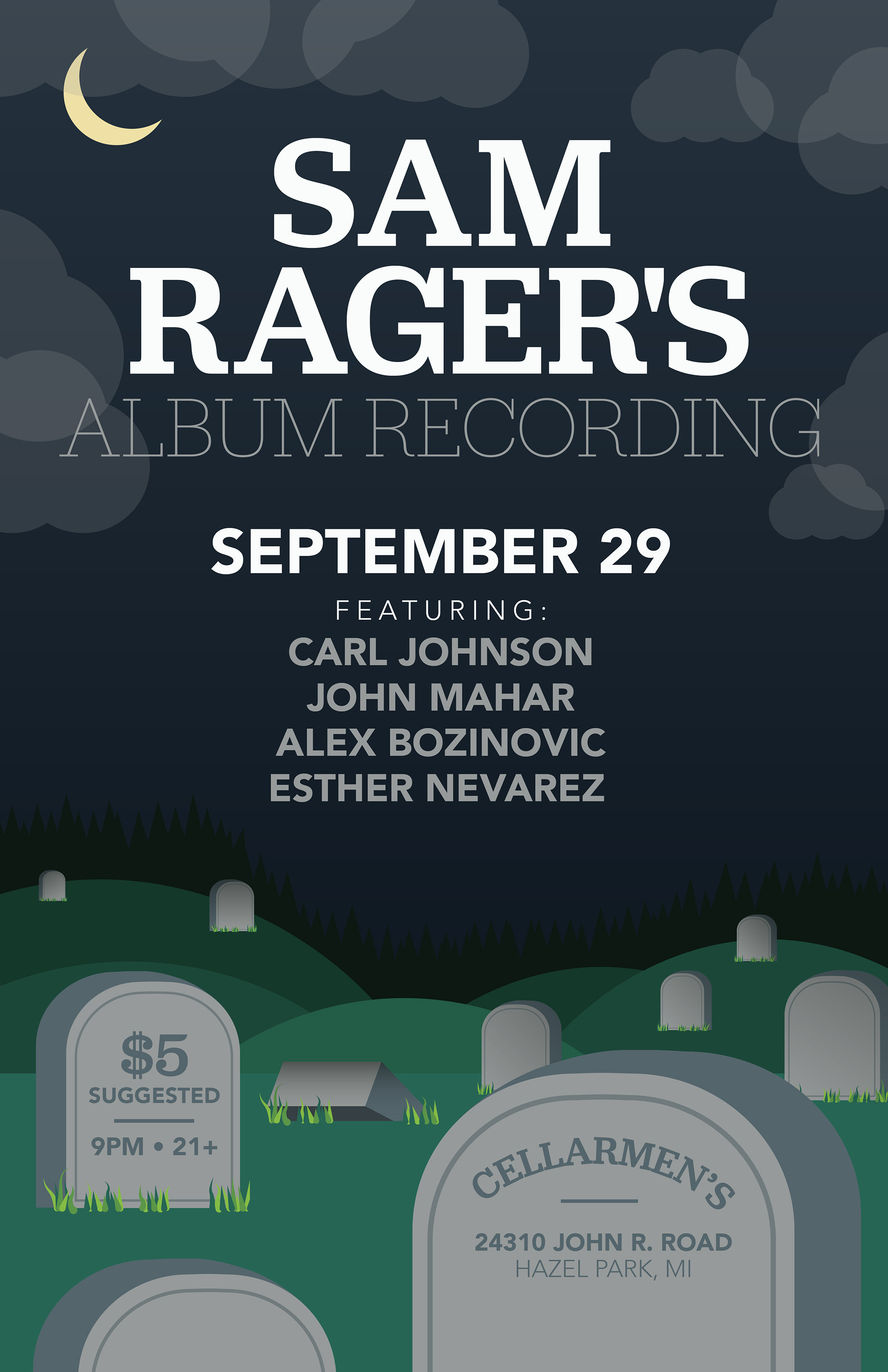 Comedy Album Recording in Hazel Park, MI