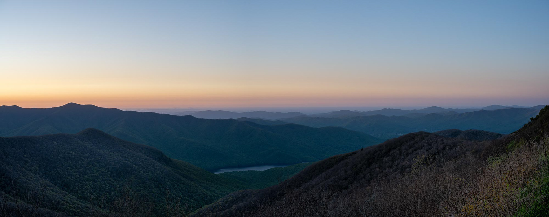 Blue Ridge Mountains Panorama