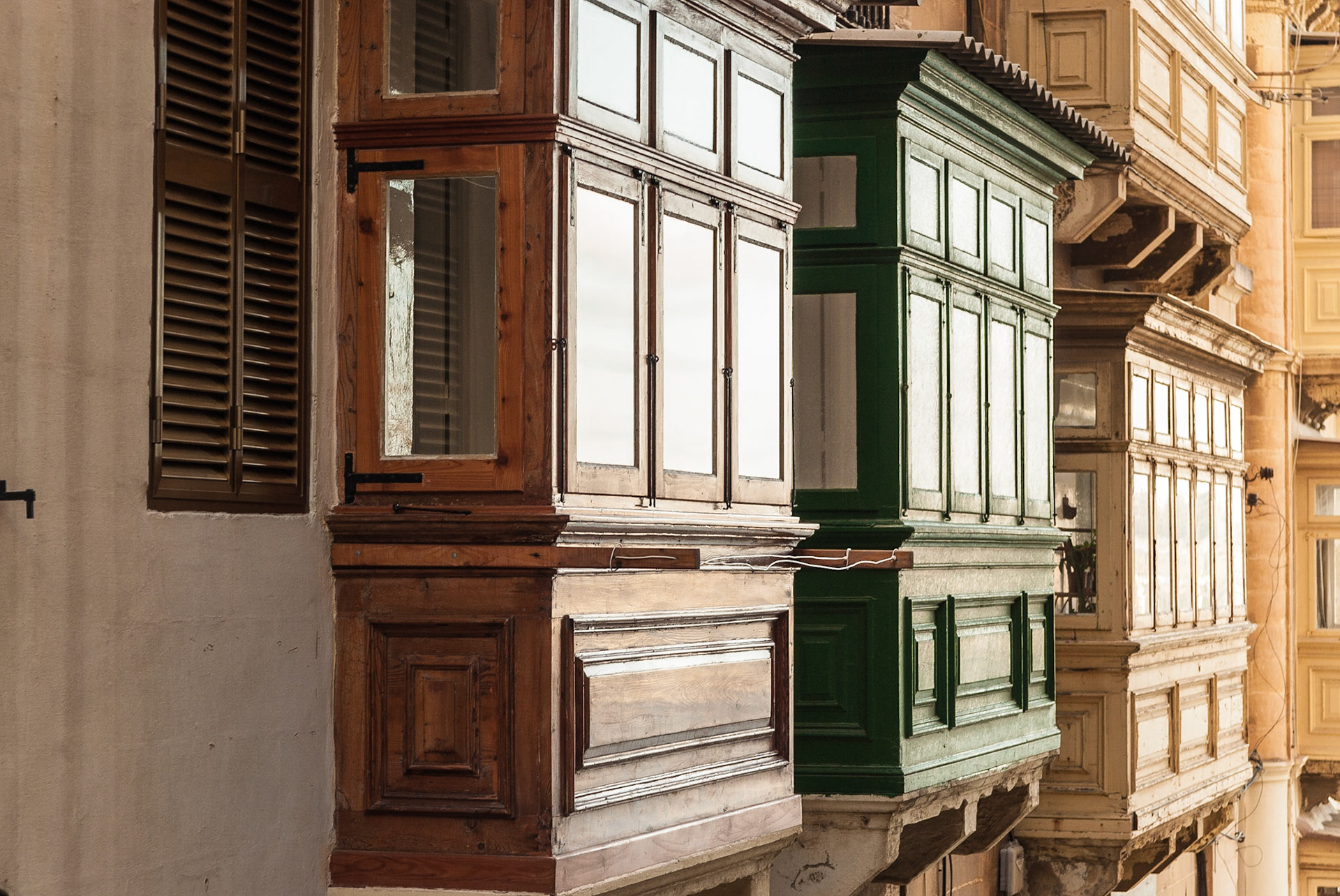Balconies Valletta