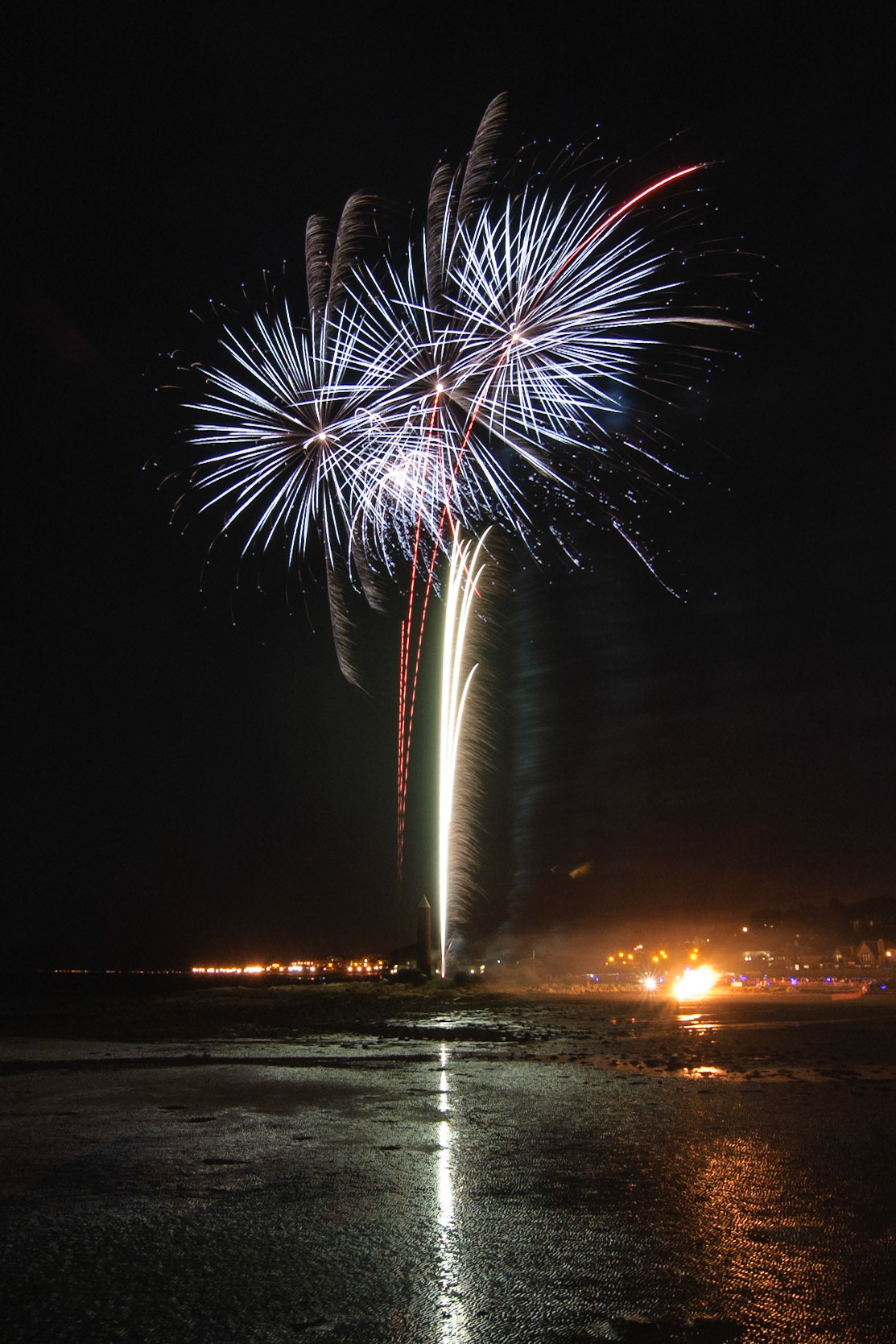 Bonfire and fireworks display 2008