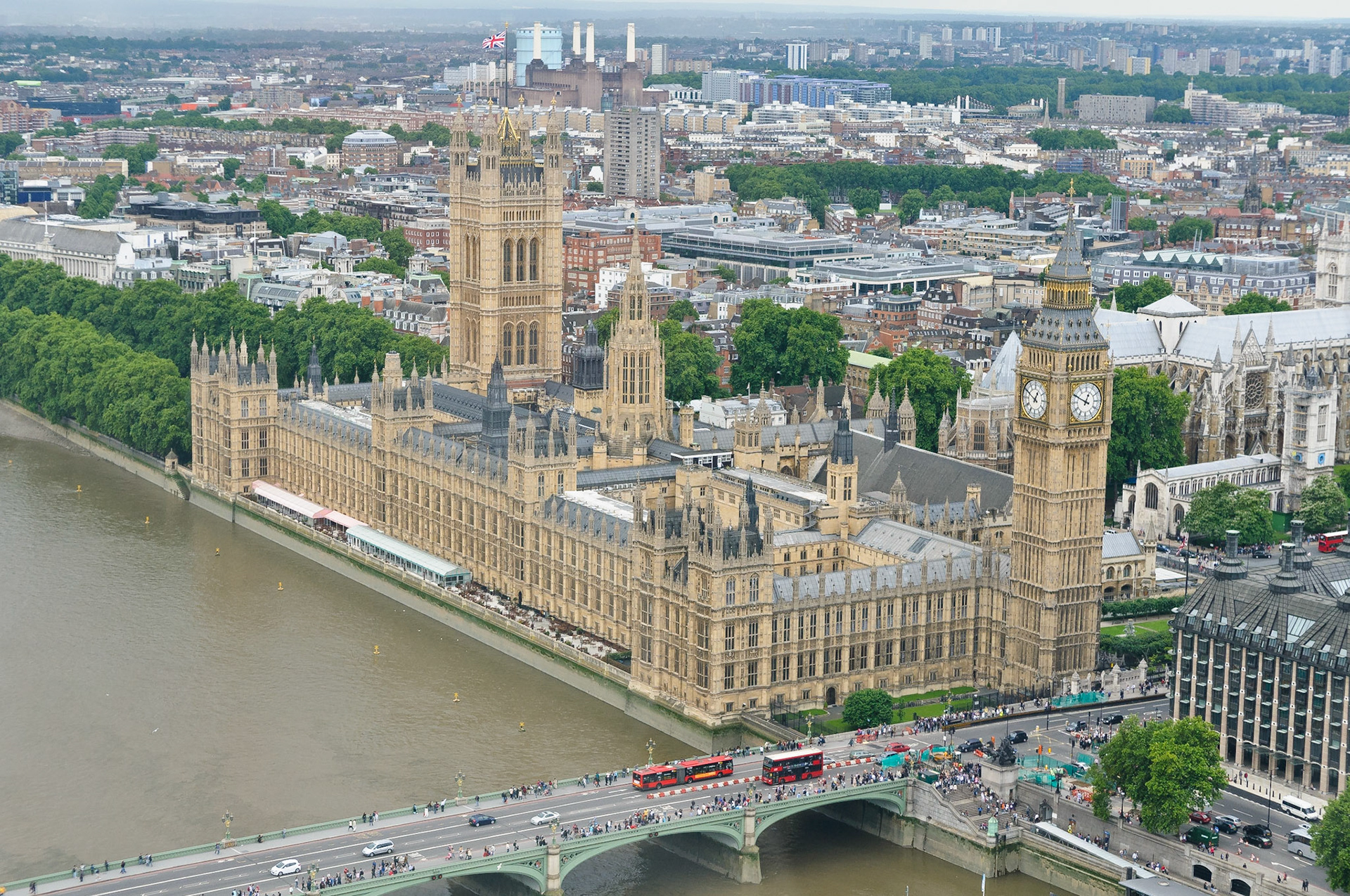 View from London Eye
