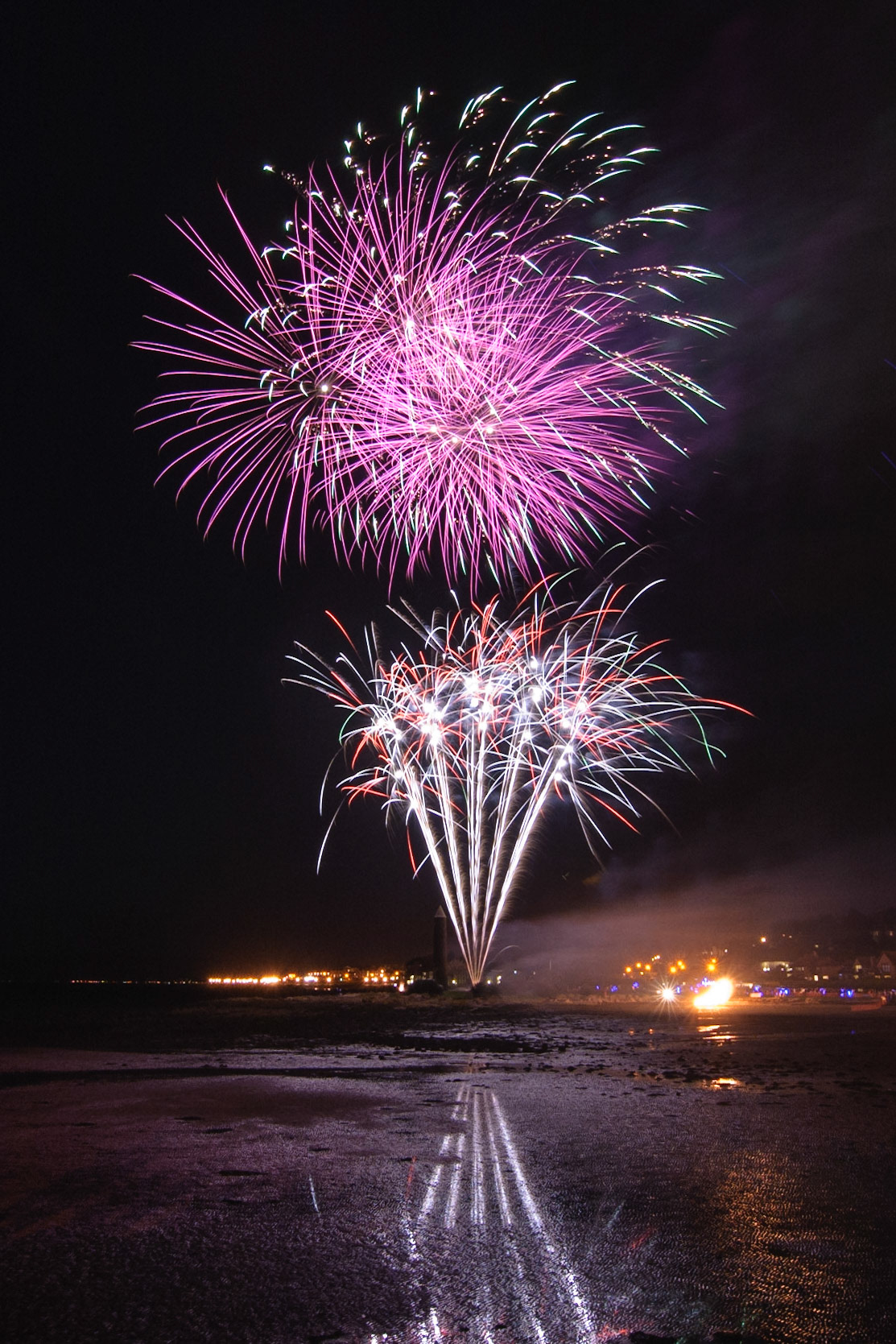 Bonfire and fireworks display 2008
