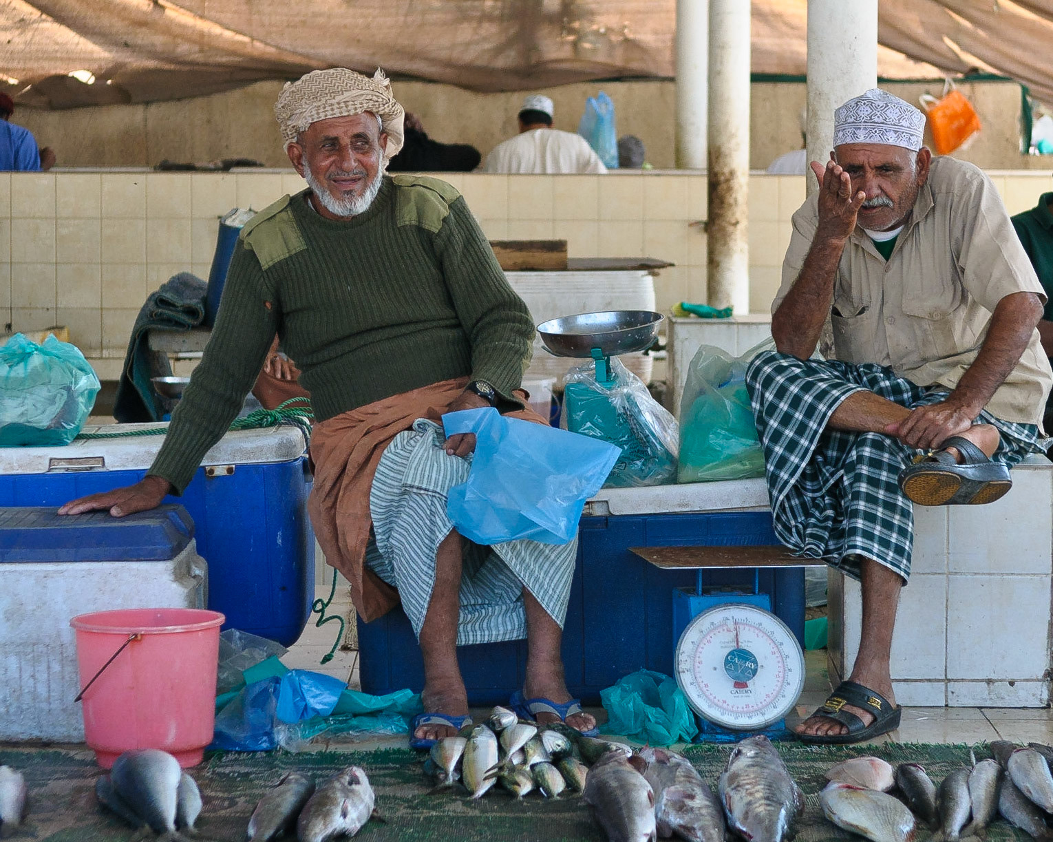 Fish market Muttrah, Muscat