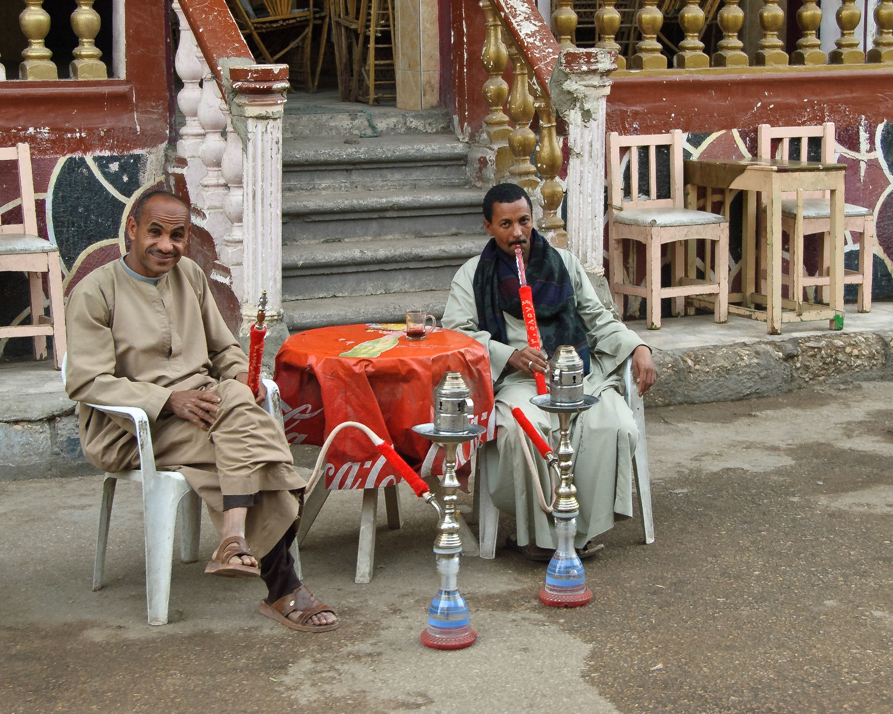 Street scene Aswan, Egypt
