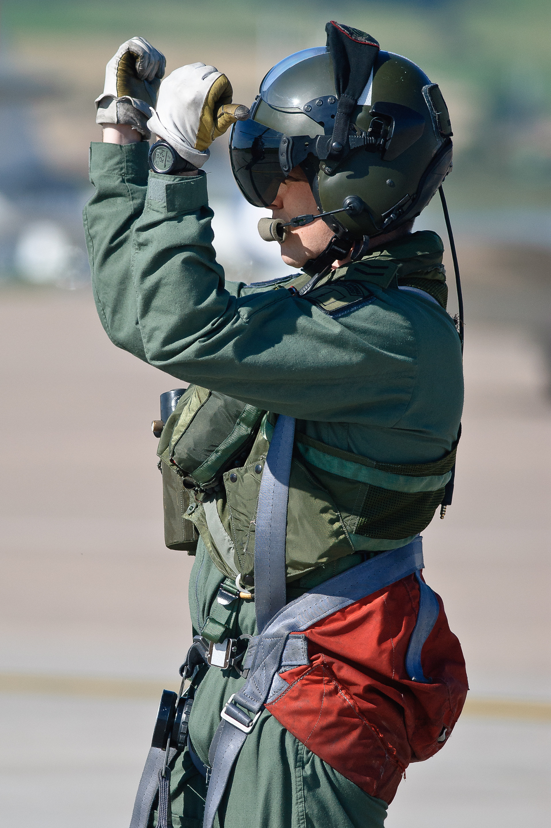Chocks away!