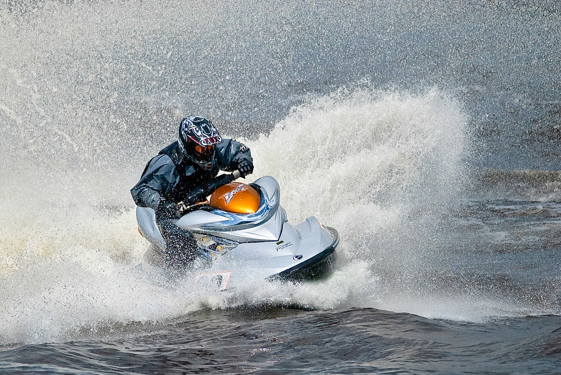 Jetski demo at Glasgow River Festival