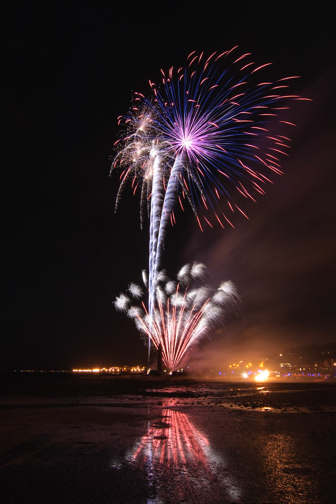 Bonfire and fireworks display 2008