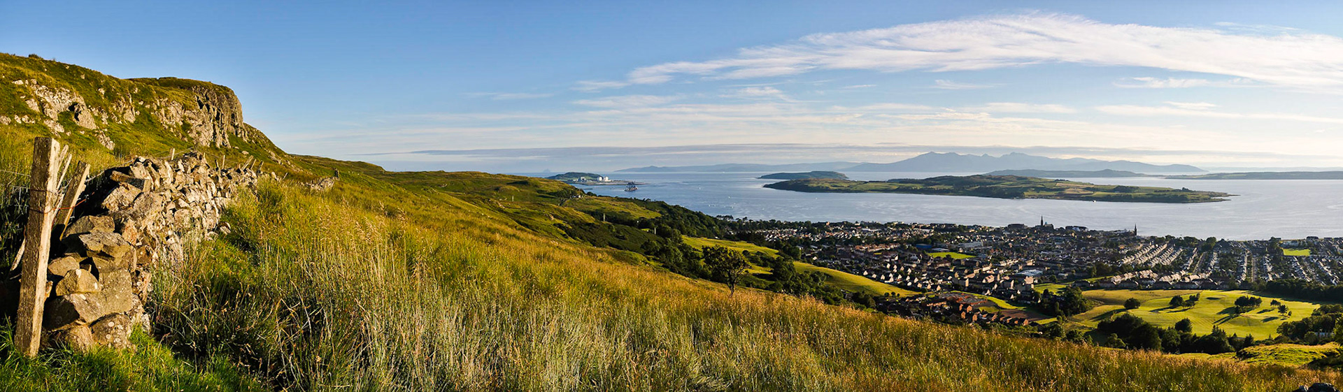 View from Largs hills