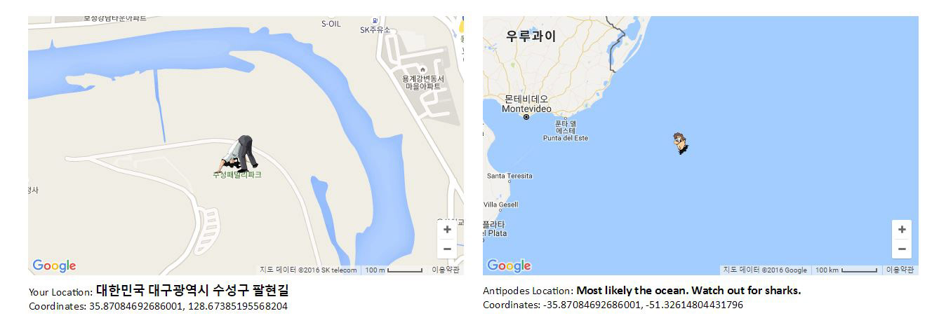 standing on somewhere around Uruguay, mixed media installation, dimensions variable, 2016