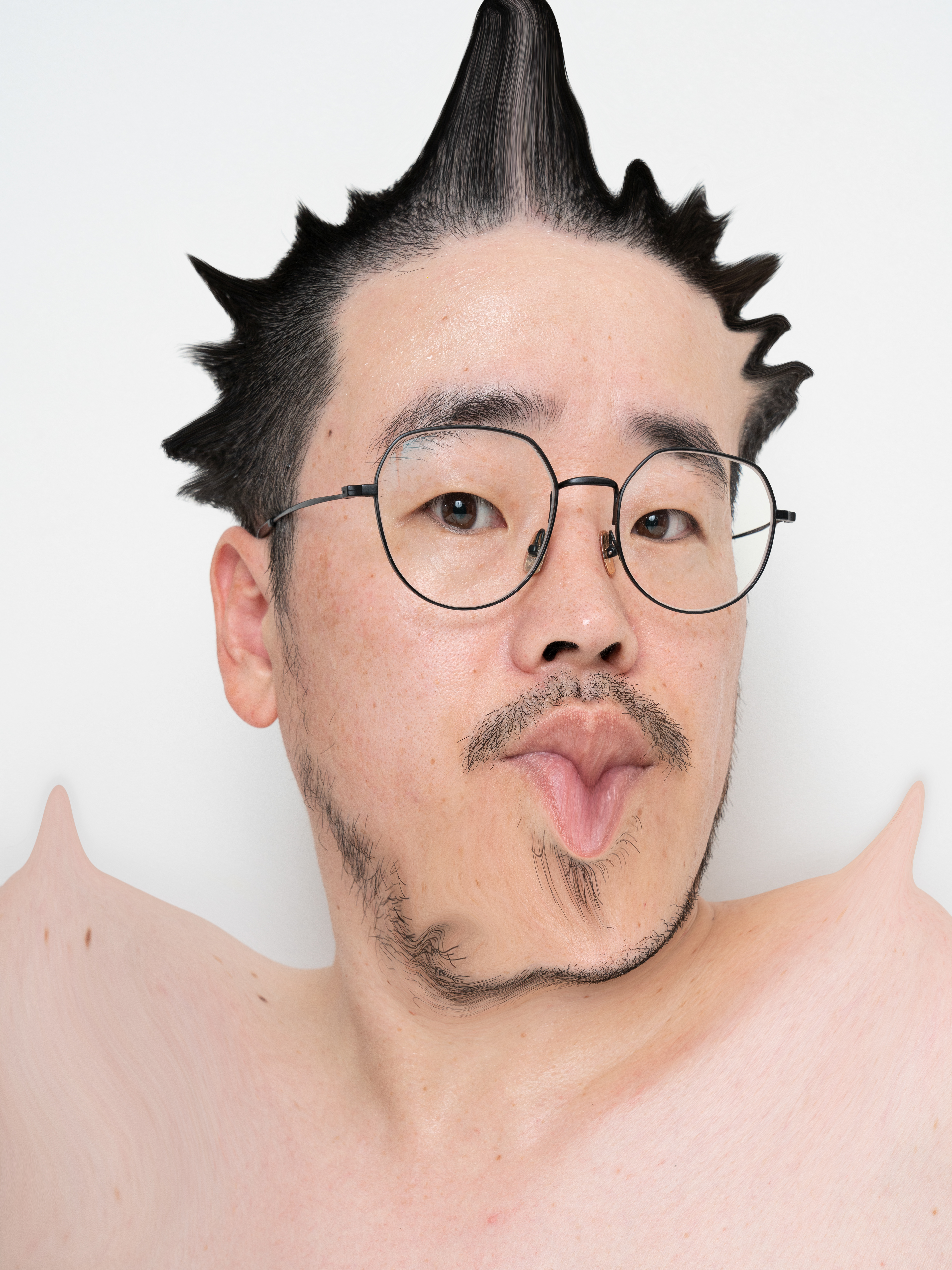 Self portrait manipulated by Saehyun_#2