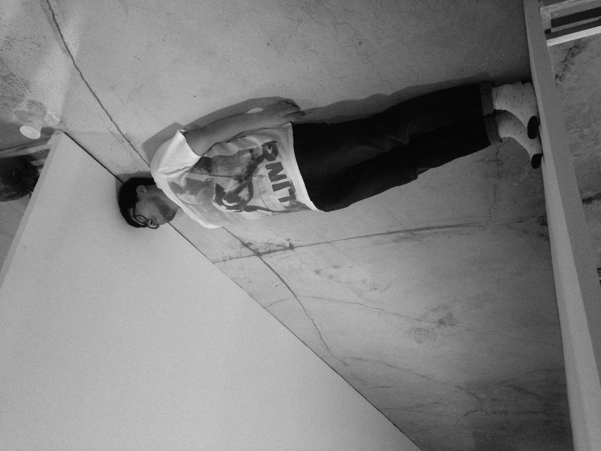 Missing (the distance between you & me), mixed media installation, dimensions variable, 2015