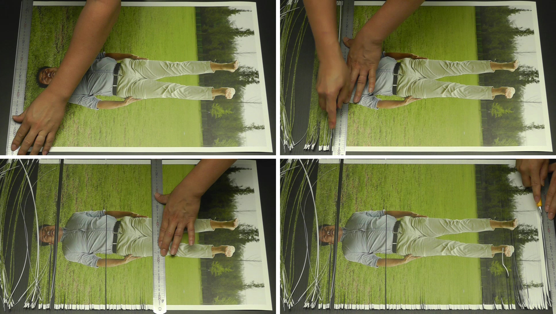 standing on somewhere around Uruguay, mixed media installation, dimensions variable, 2016