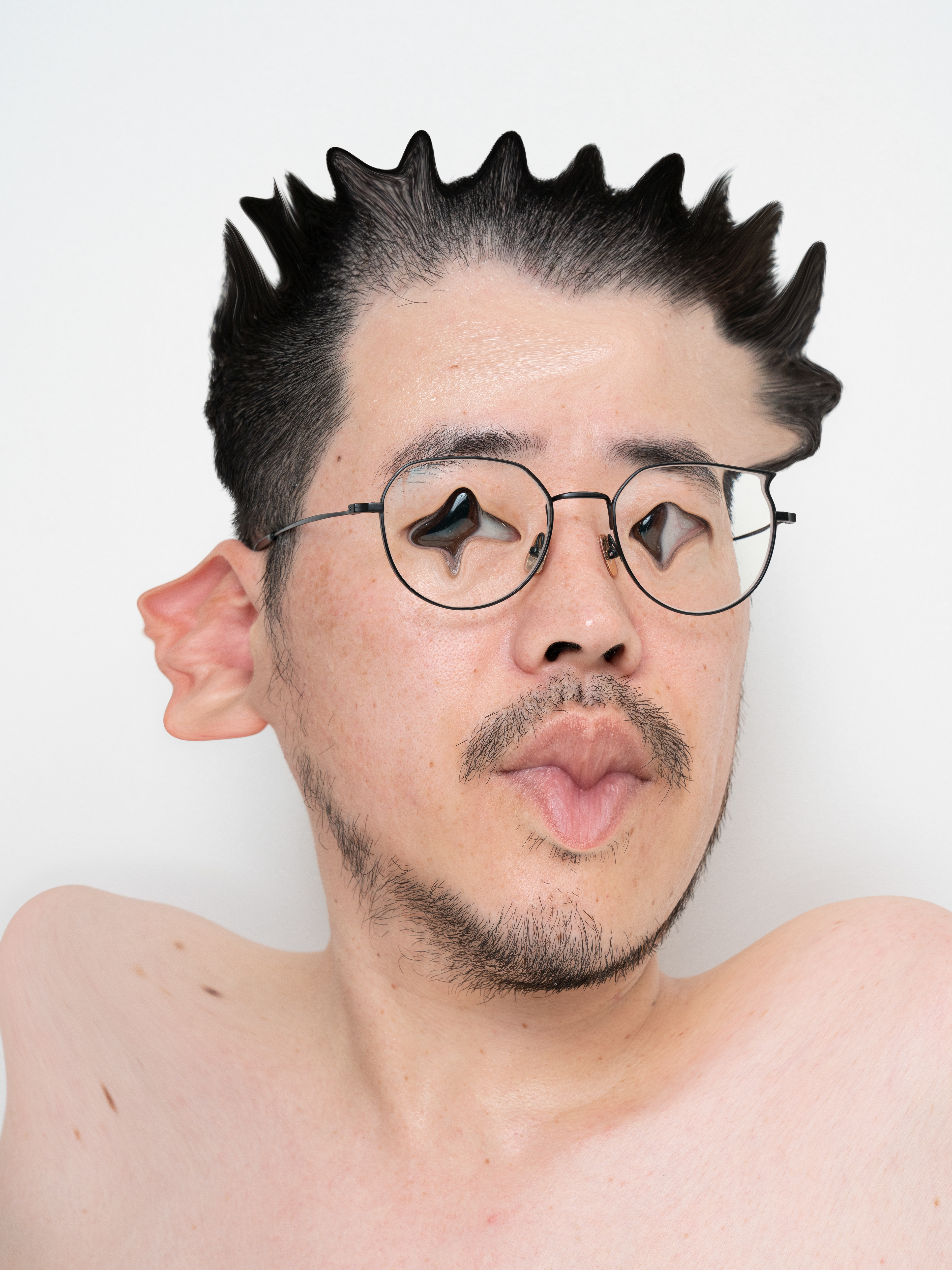 Self portrait manipulated by Saehyun_#1