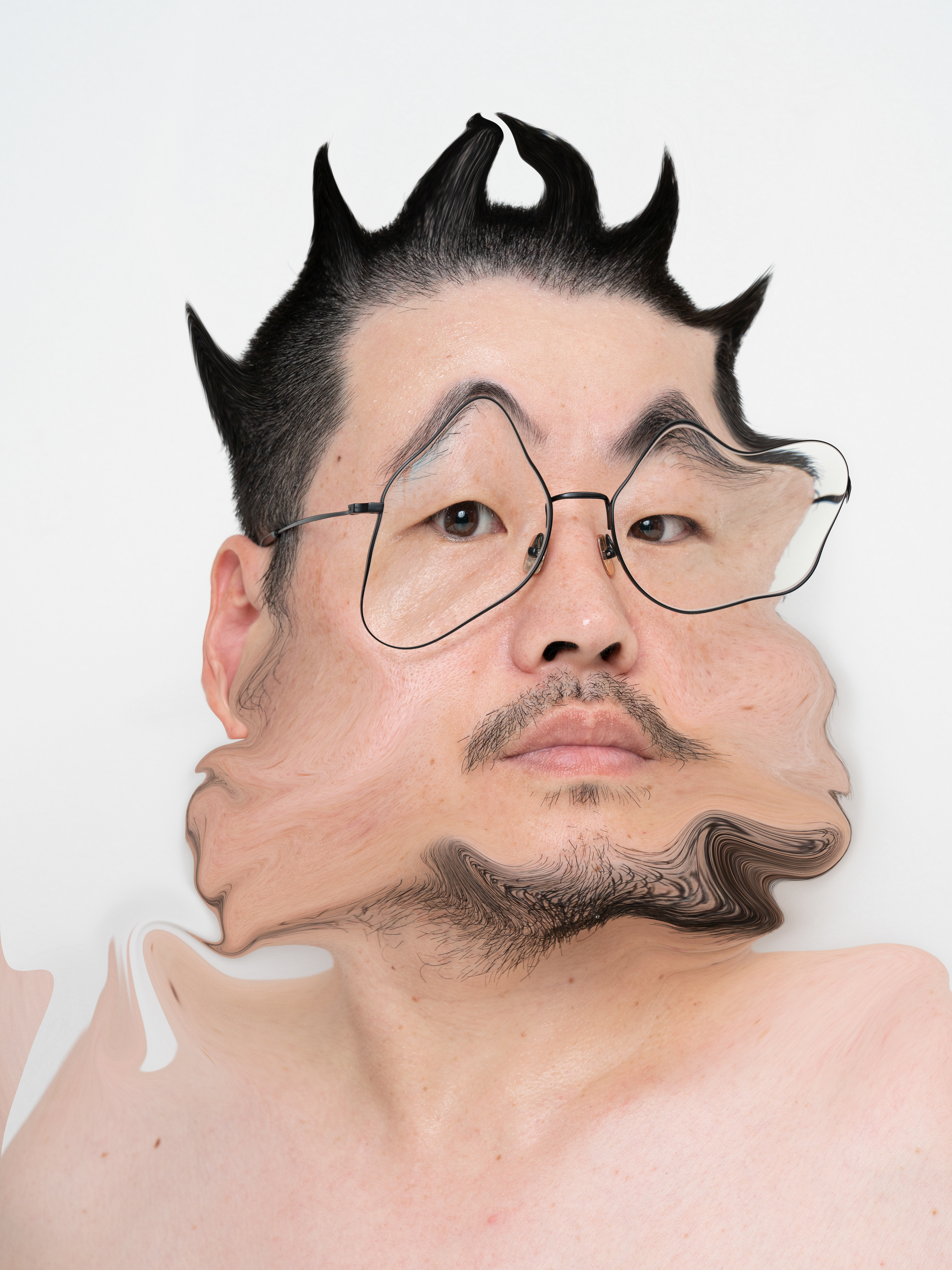 Self portrait manipulated by Saehyun_#3