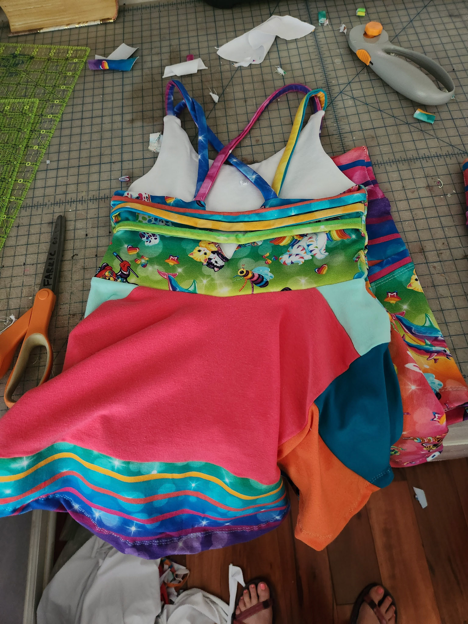 Garment construction.