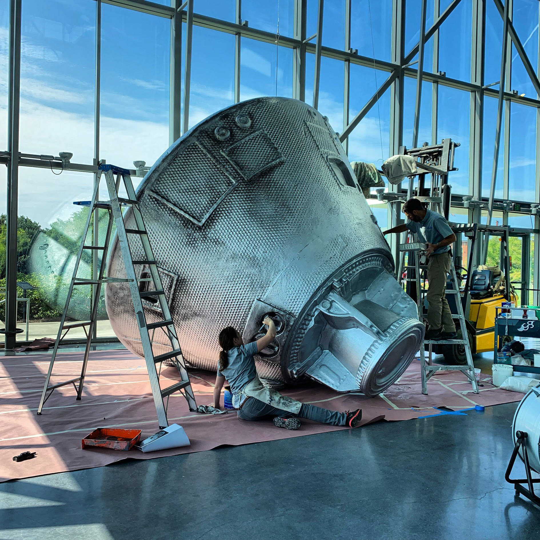 Foam Apollo Capsule Fabrication 