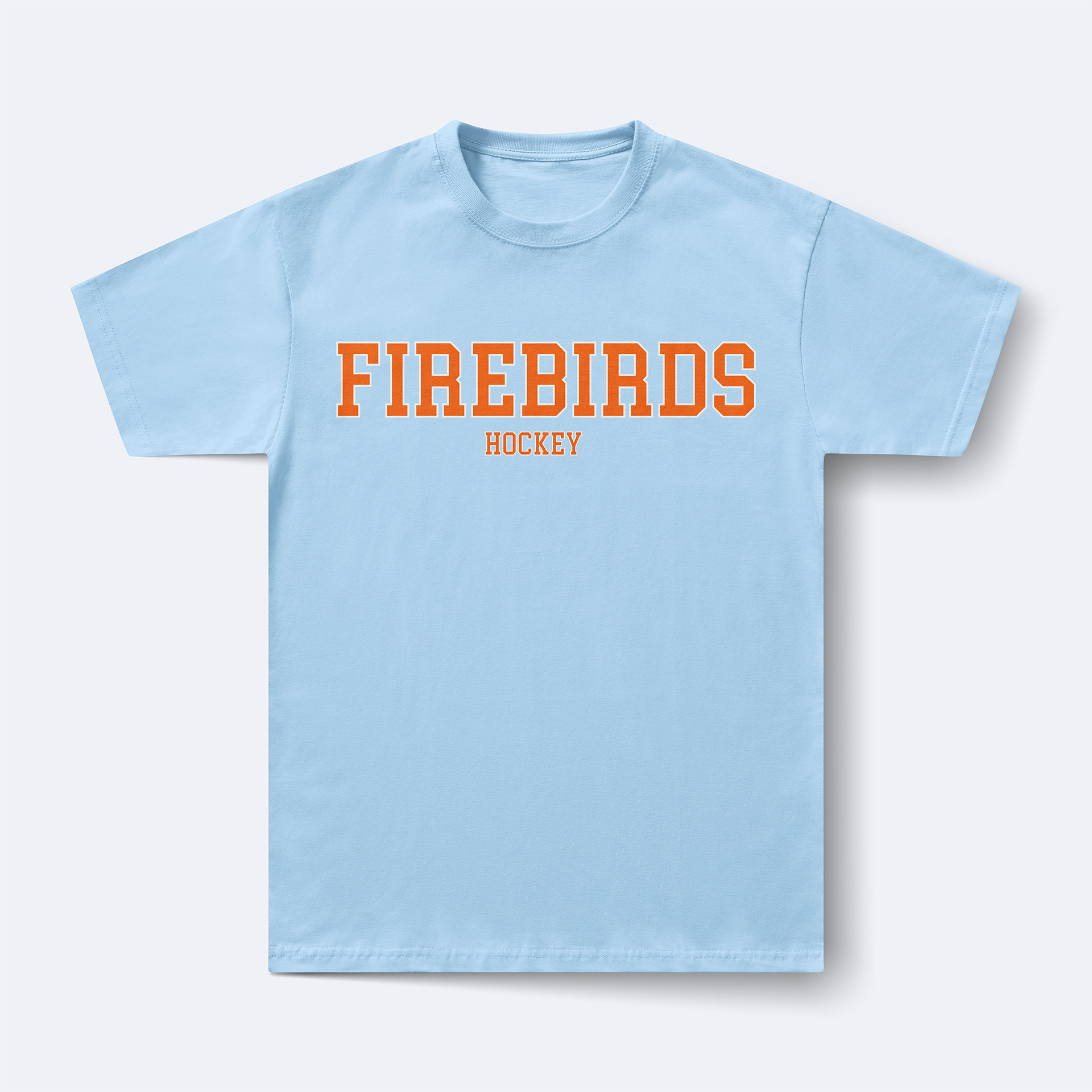 Firebirds Hockey - Light Blue x Orange 