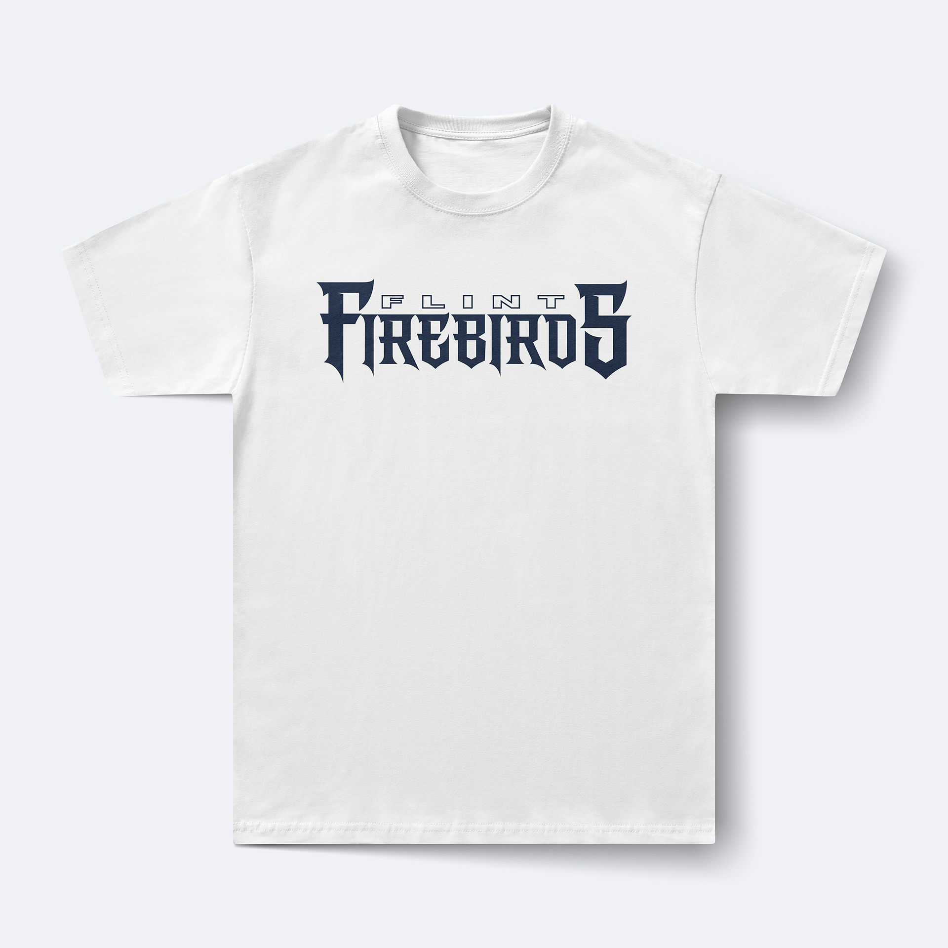 Flint Firebirds - White x Blue