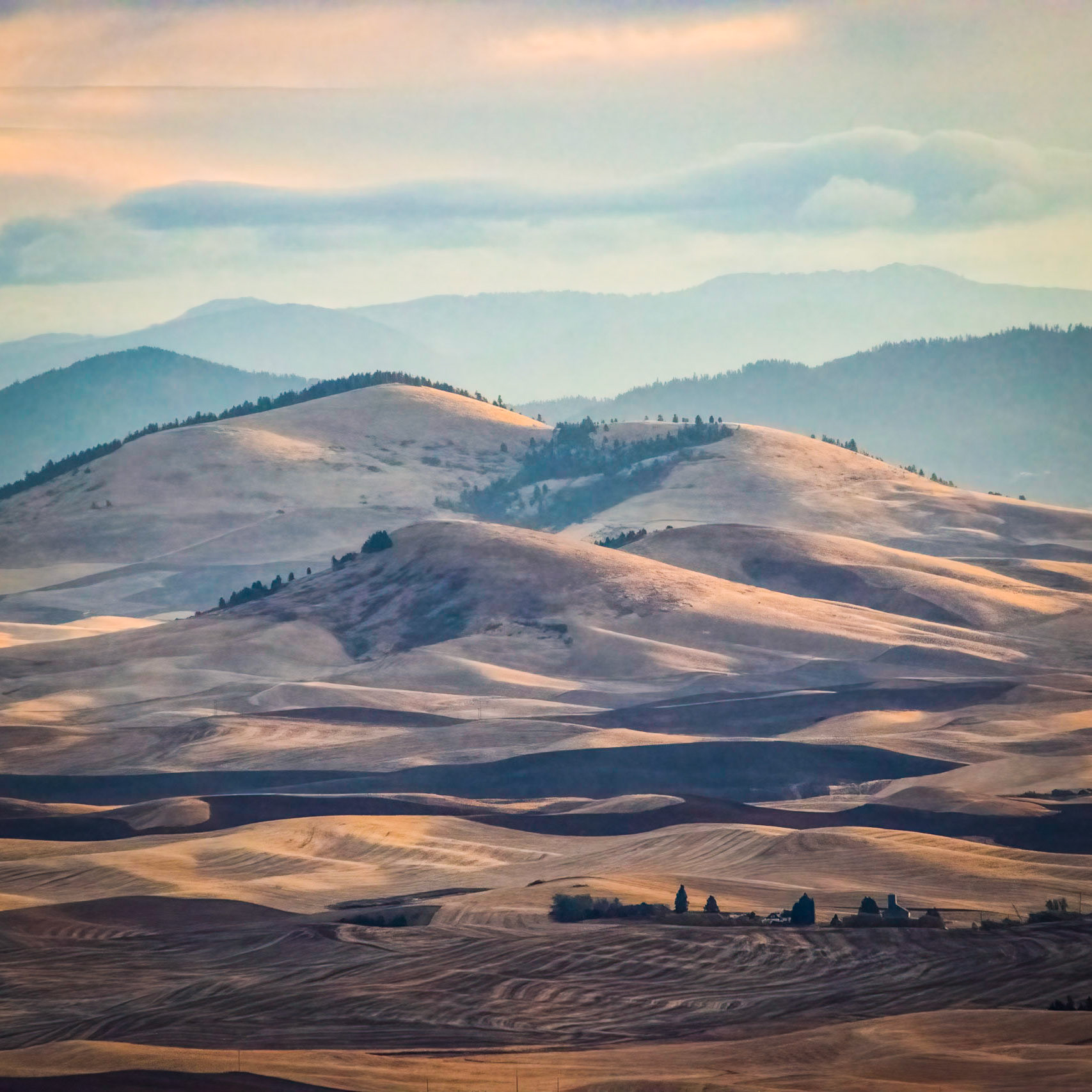 The Palouse | Dawn After Harvest