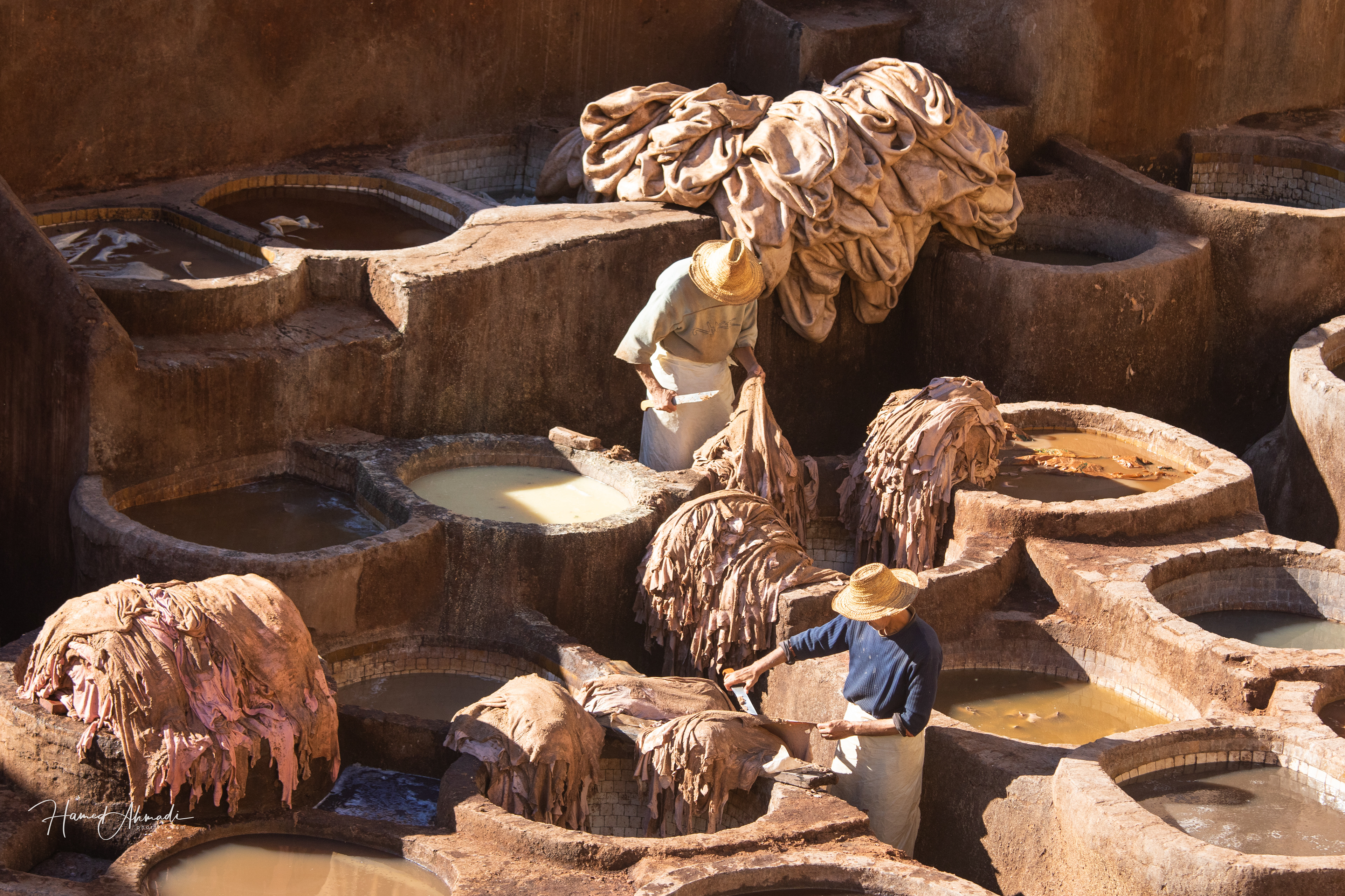 Leather Tannery, Morocco
