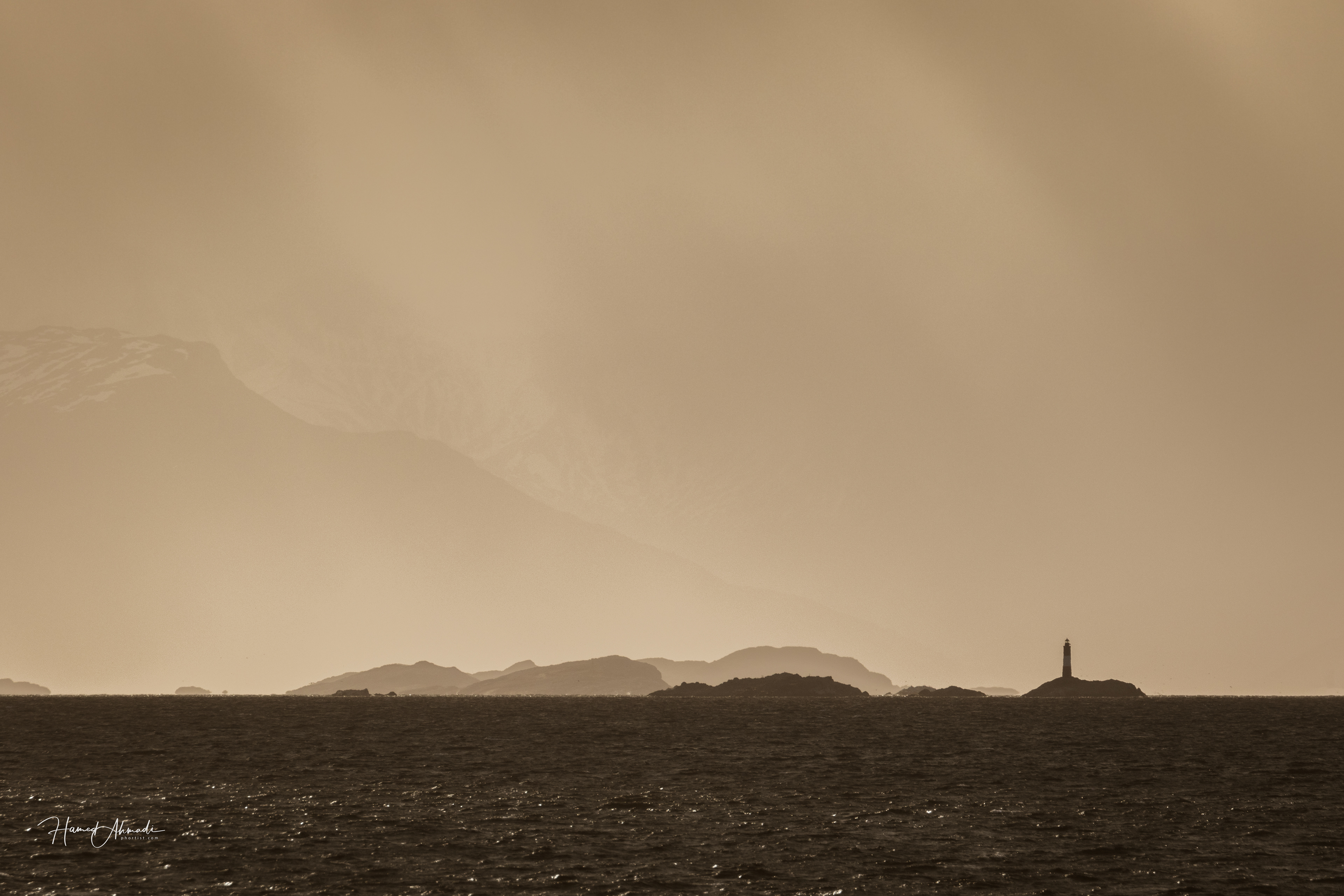 Faro Les Eclaireurs (Most Southern Lighthouse in the World), Beagle Channel, Argentina