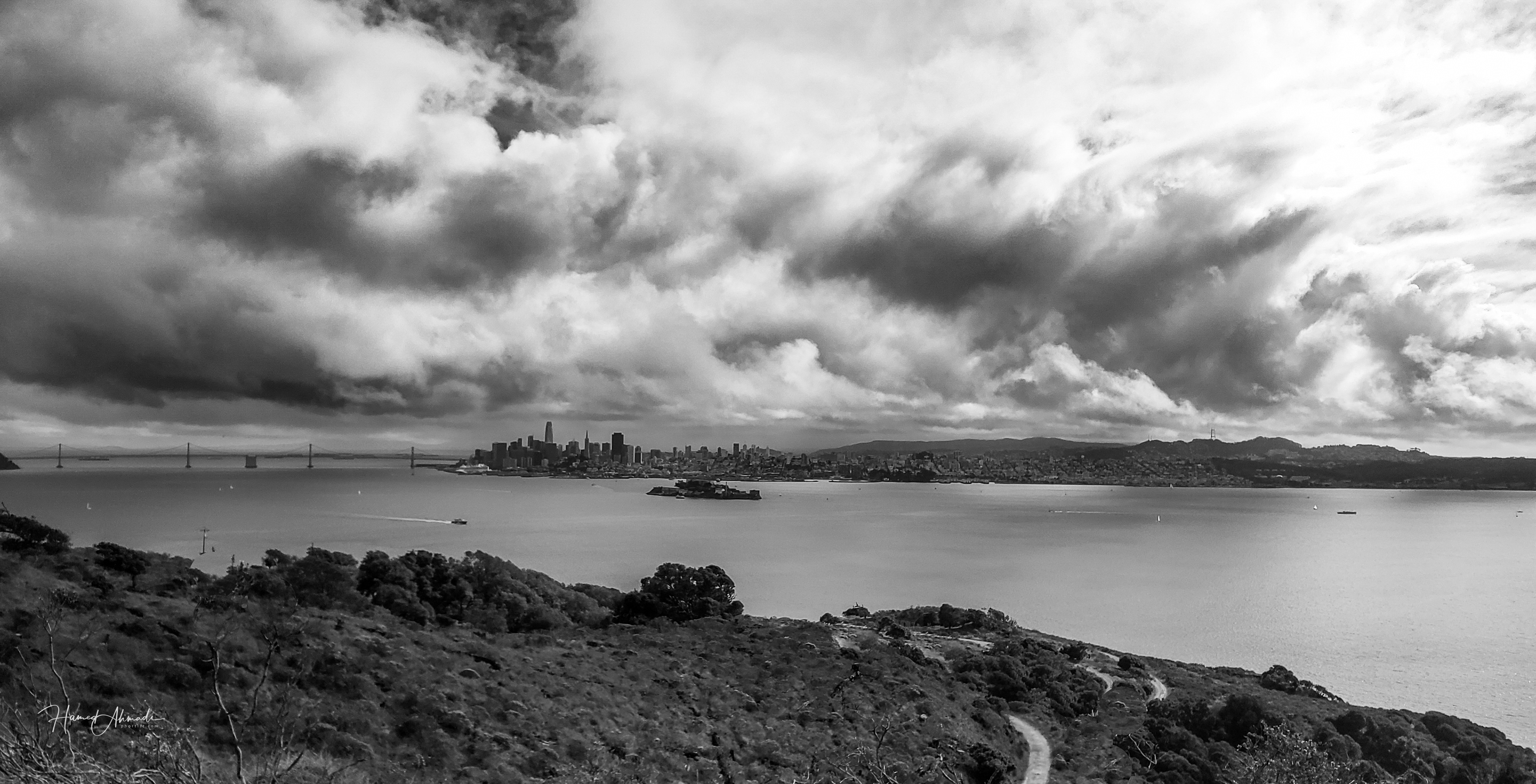 View of San Francisco from Angle Island