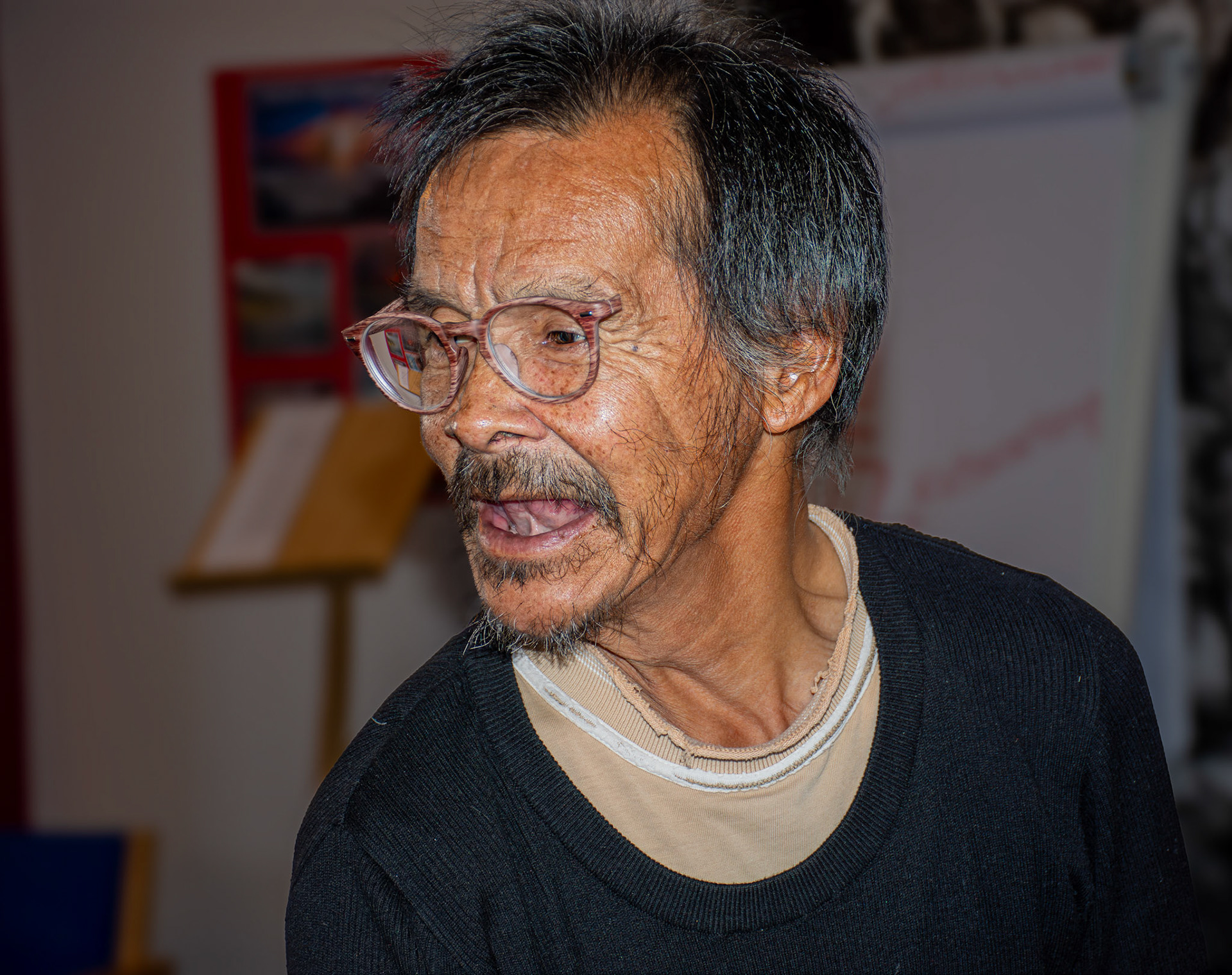 Singing and happy despite life • Greenland