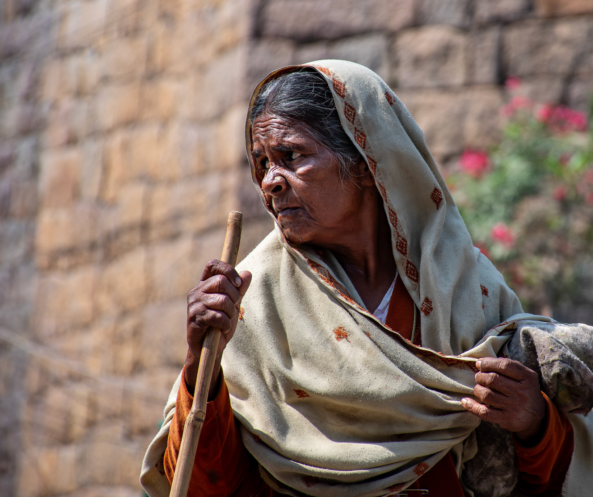 Expression of a harsh life • India