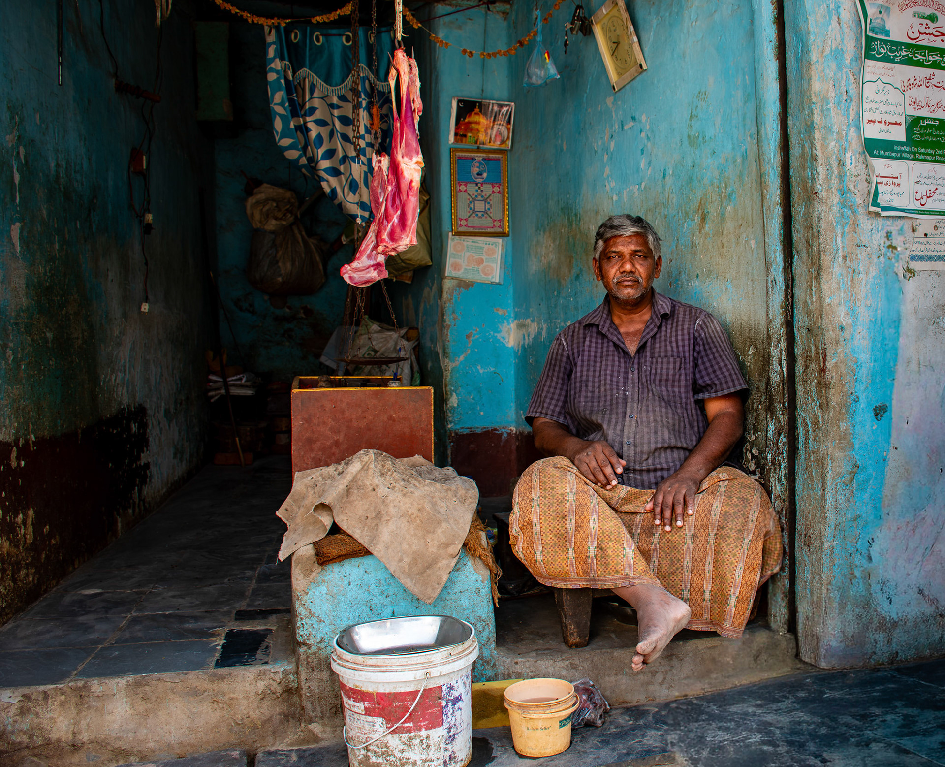 The butcher • India