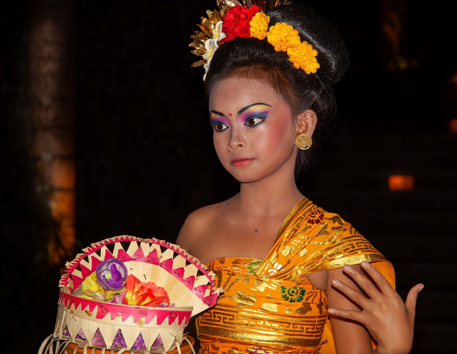 Balinese danser • Indonesia
