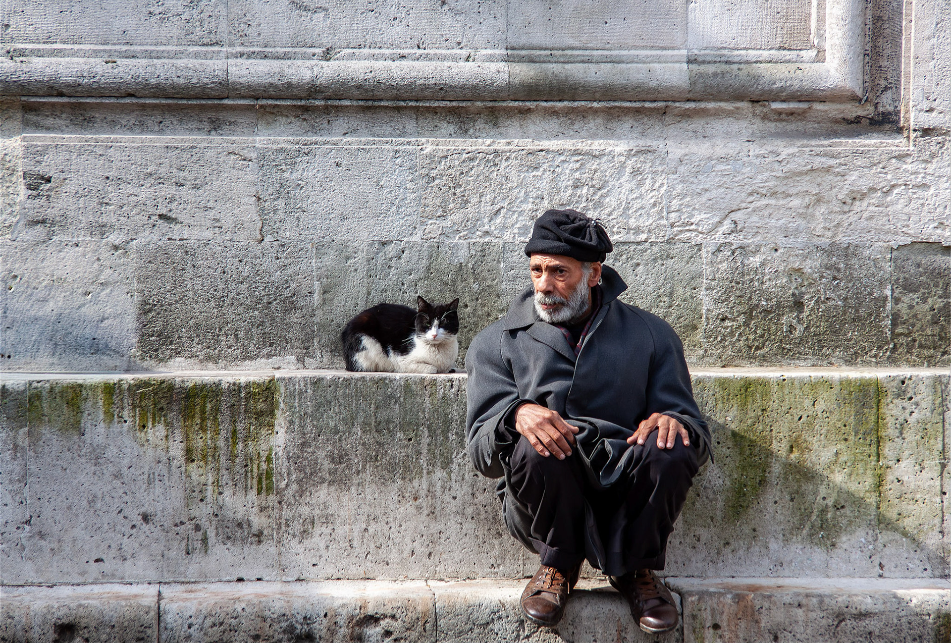 Man and cat • Turkey