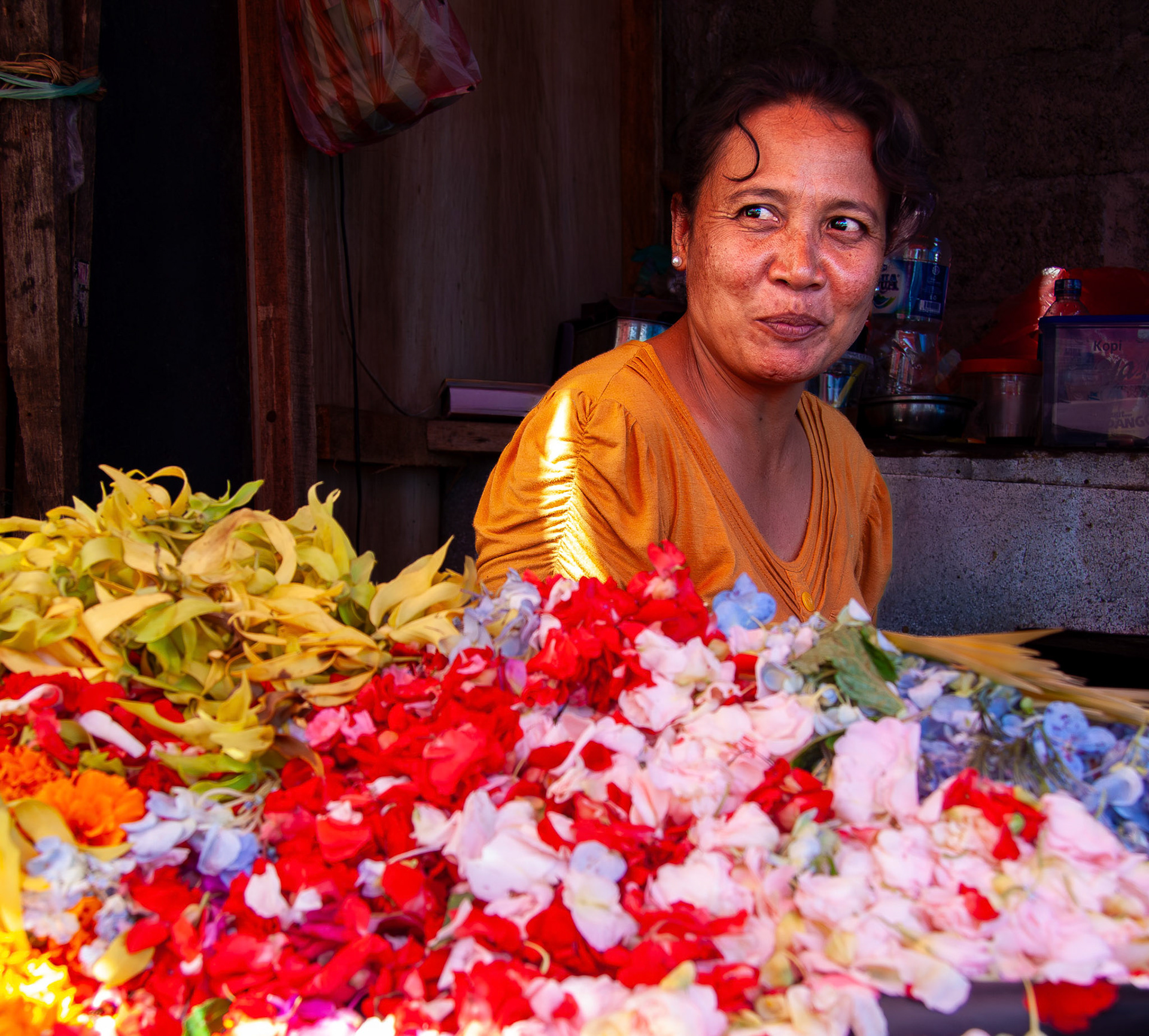 Flowers for sale • Indonesia