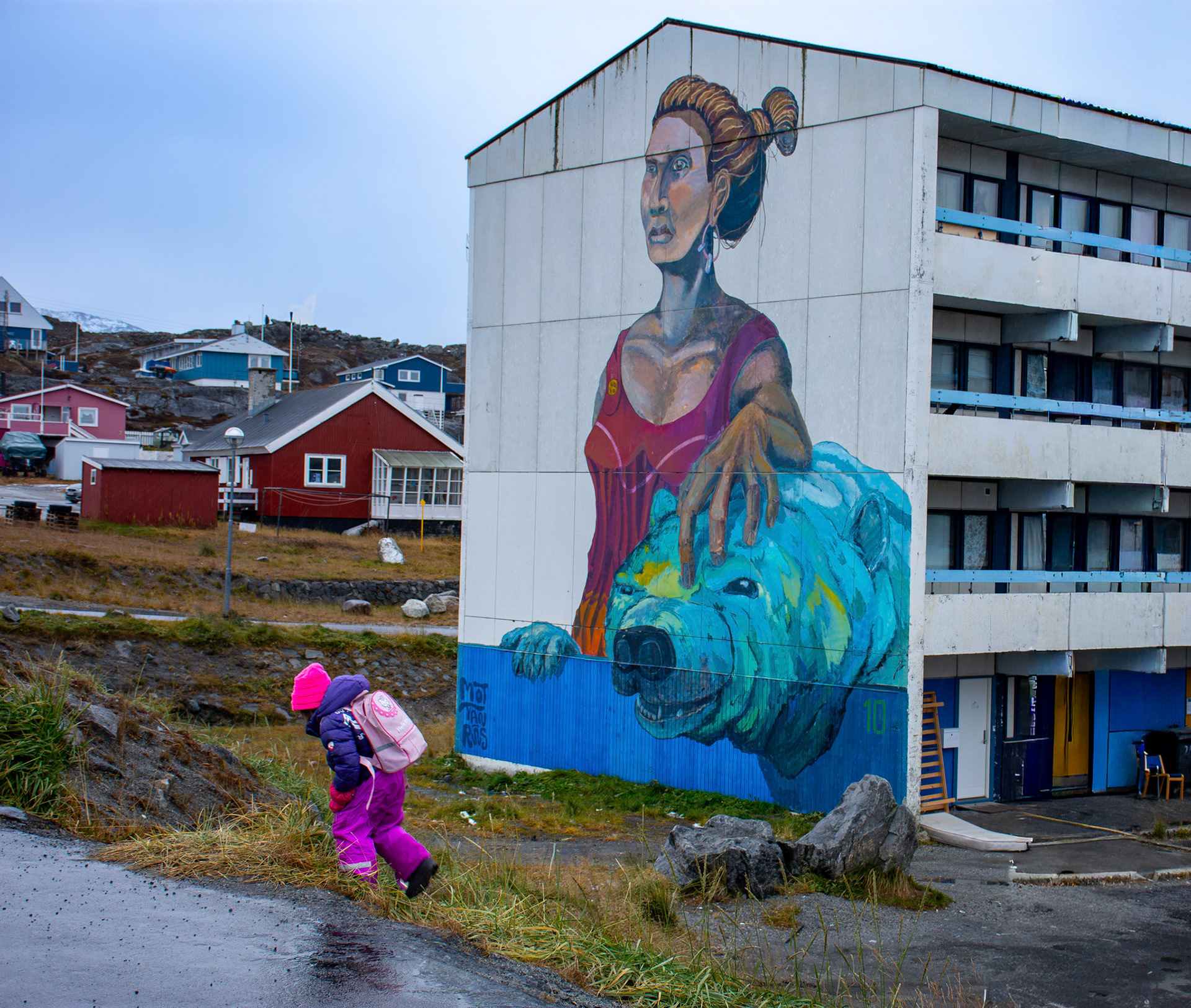 Wall painting • Nuuk, Greenland
