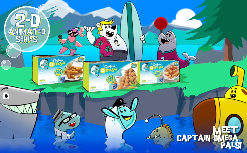 These are designs I did for a web series for Tyson Foods.
