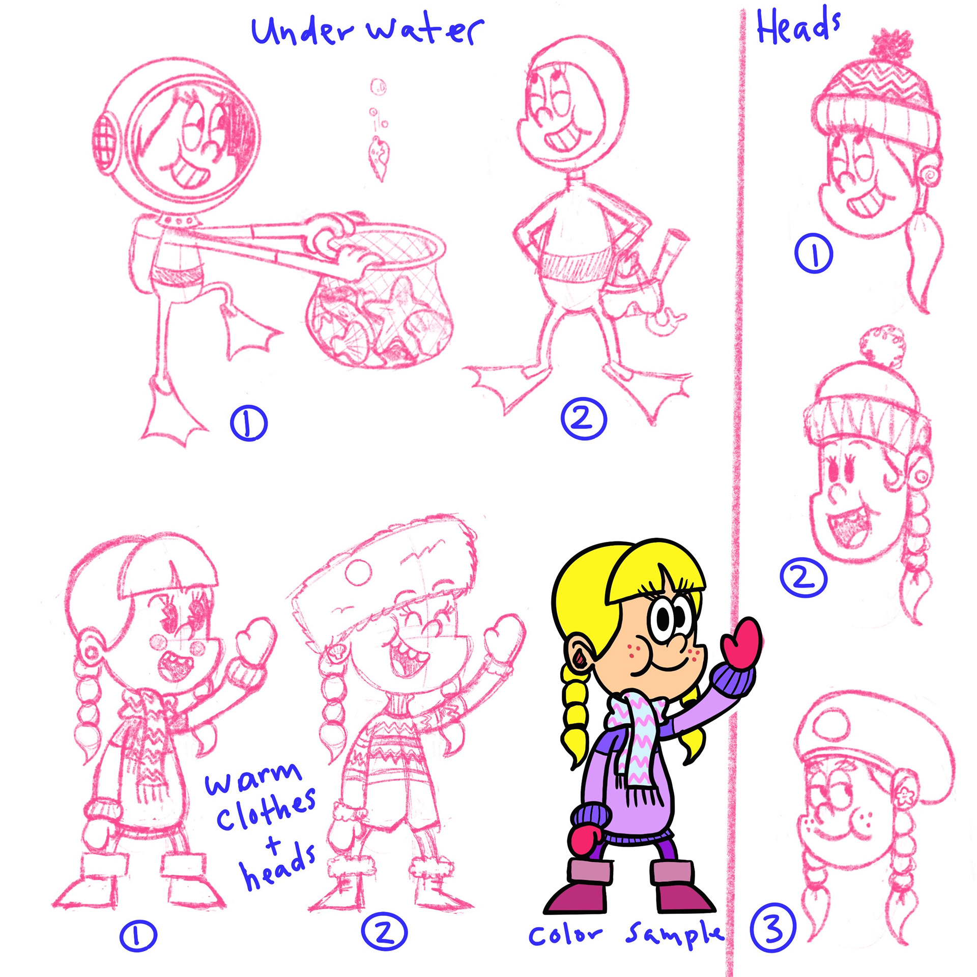 Rough Design Sketches