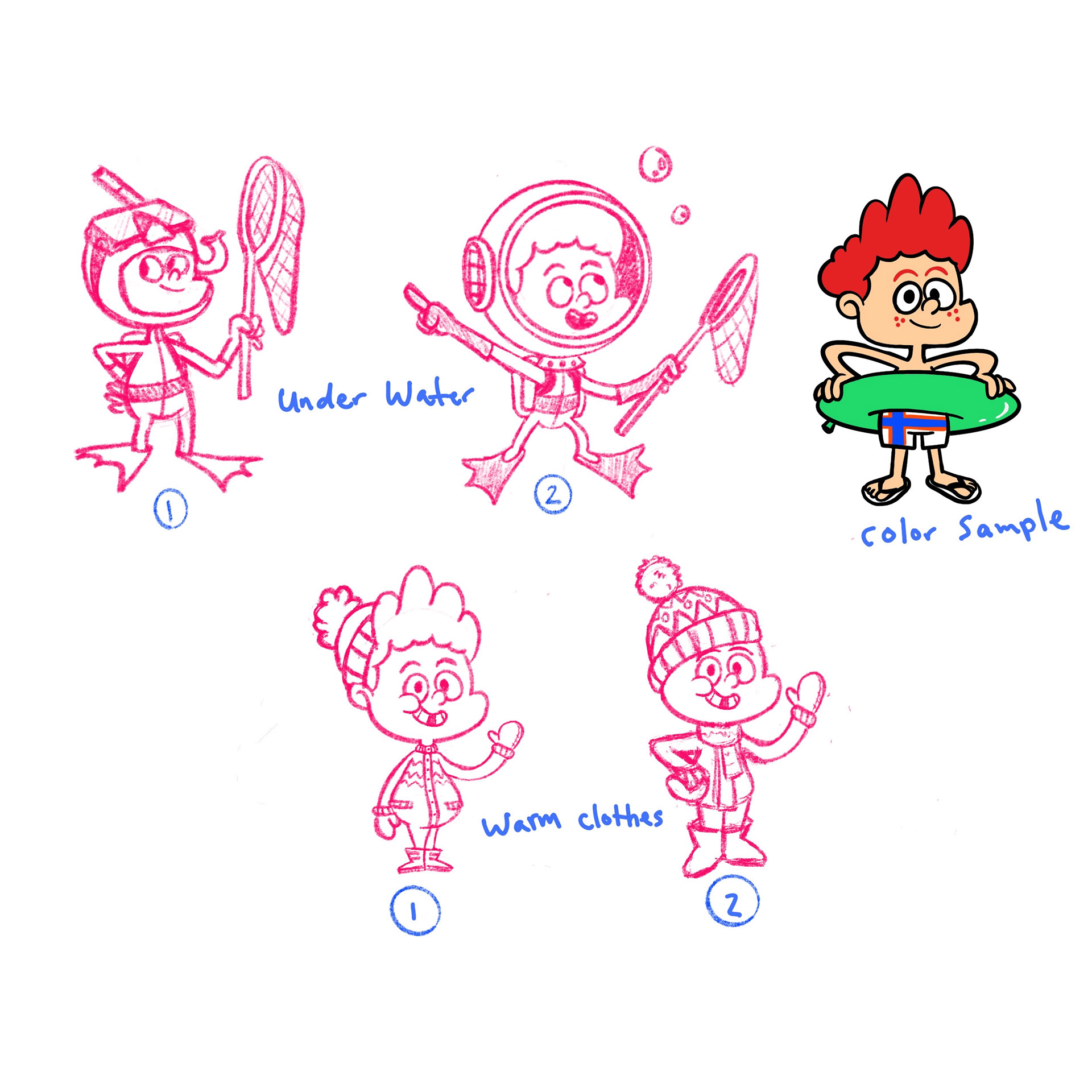 Rough Design Sketches