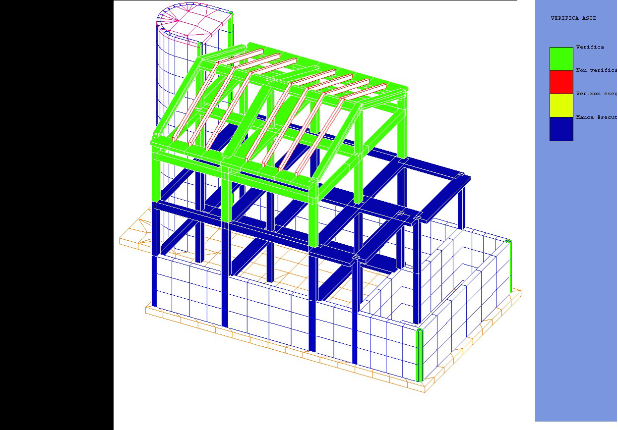 Studio strutturale tridimensionale di un fabbricato antisismico  realizzato nel Comune di Agropoli (SA)