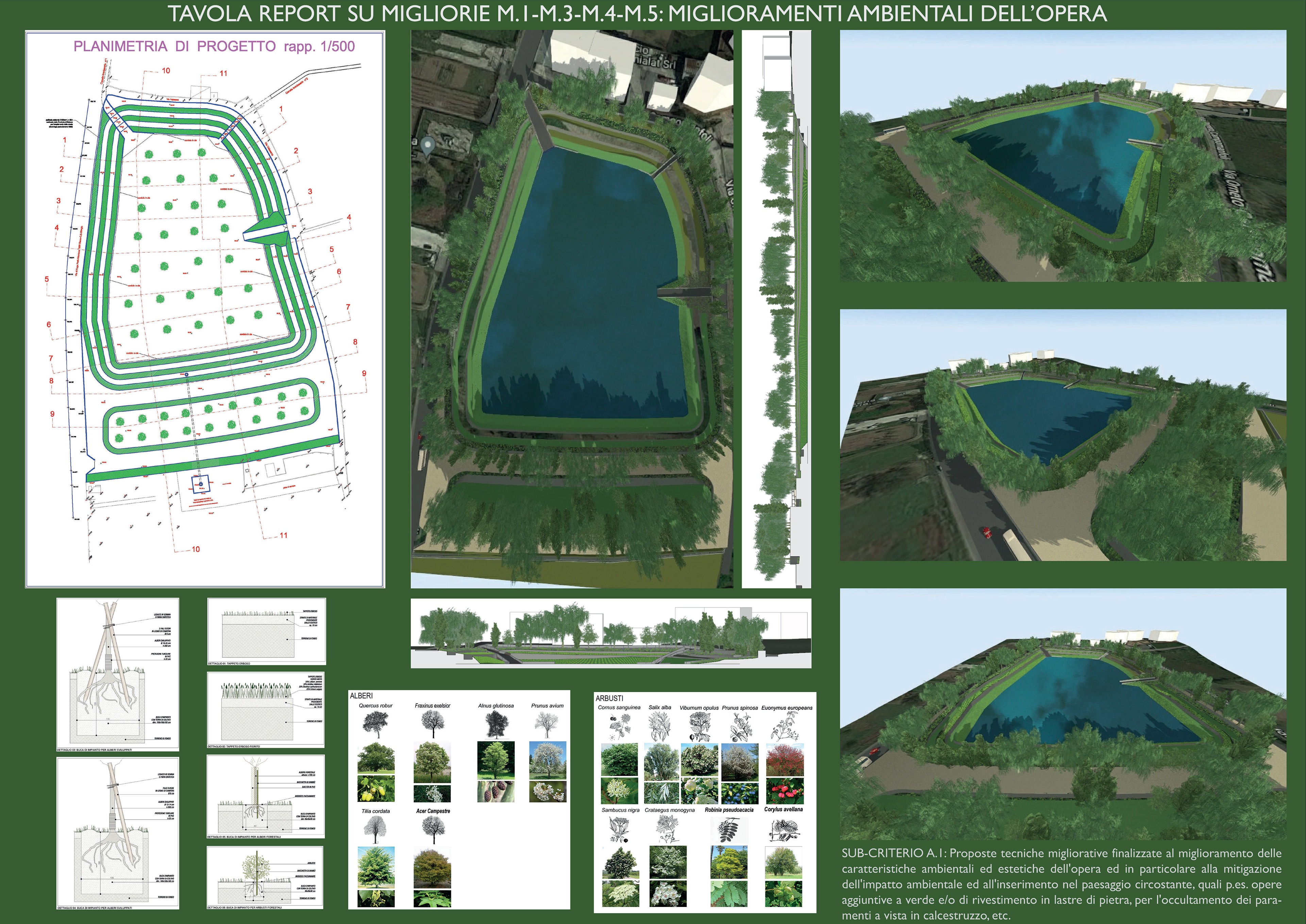 Esempio di elaborato tecnico particolareggiato destinato ad una Offerta Tecnica Migliorativa di una Gara d'Appalto
