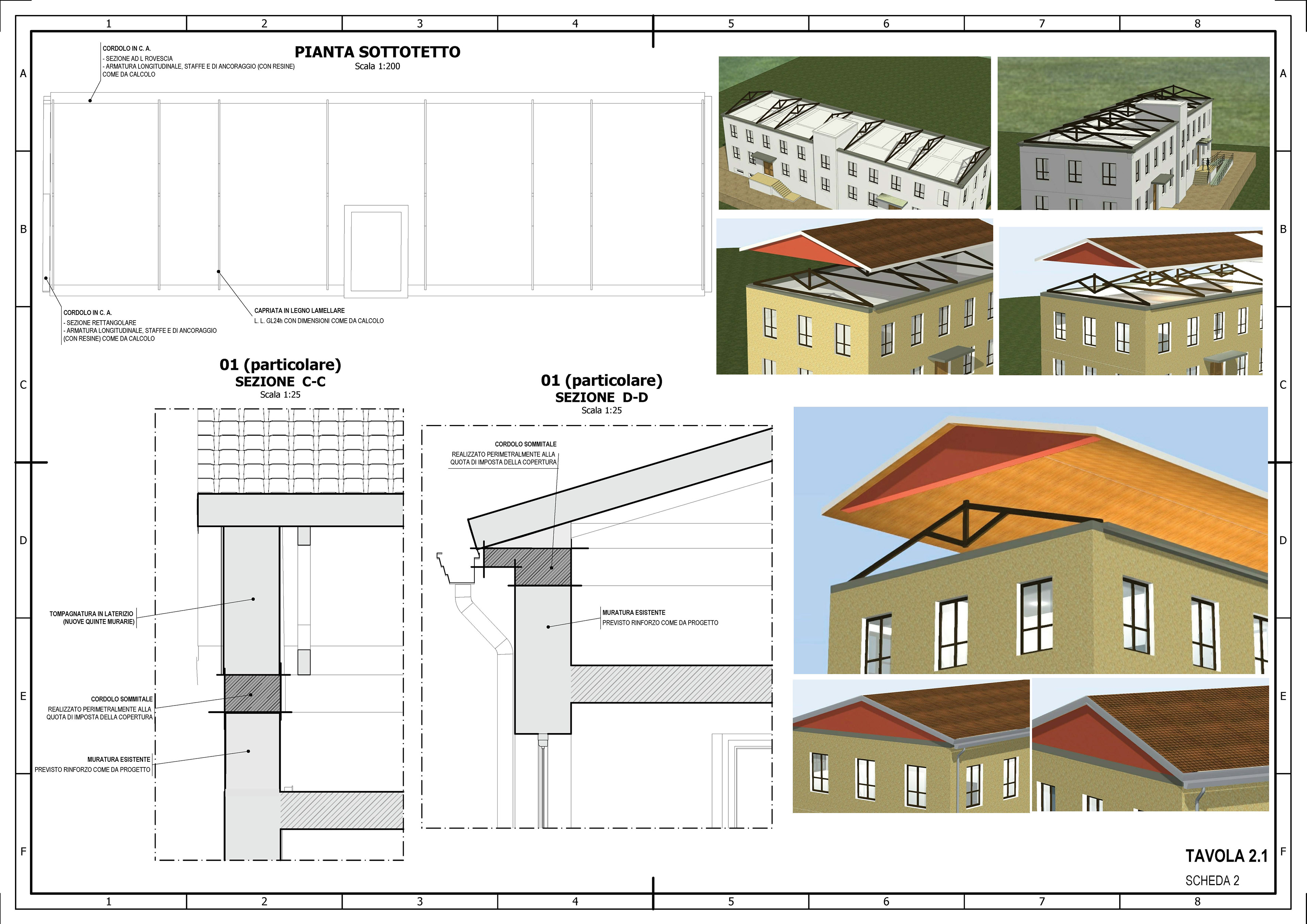 Esempio di elaborato tecnico particolareggiato destinato ad una Offerta Tecnica Migliorativa di una Gara d'Appalto