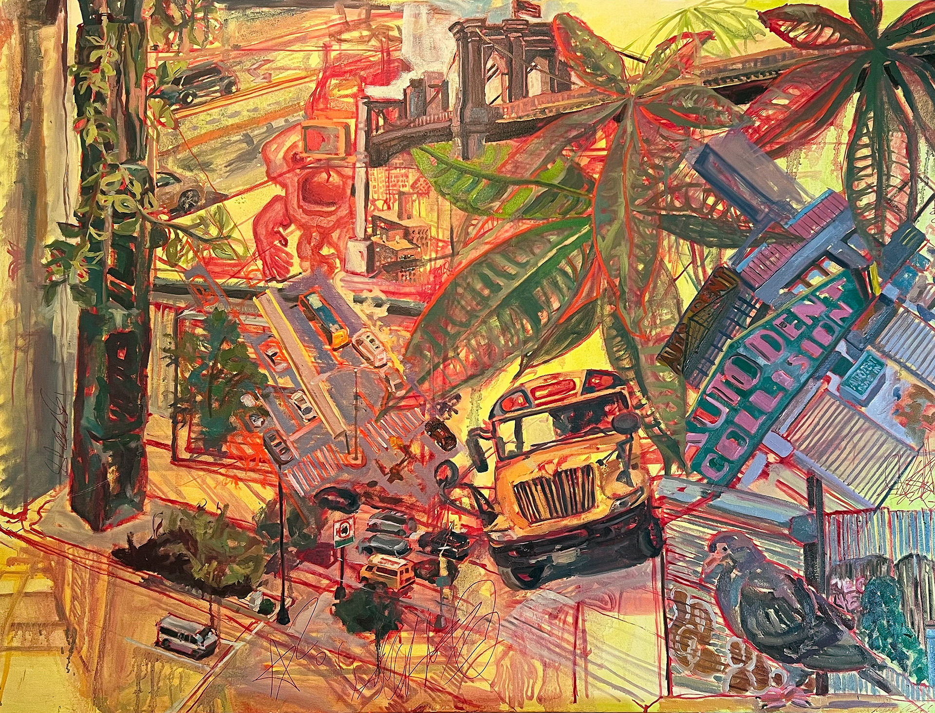 "2023", oil on canvas, 36" x 48", 2023