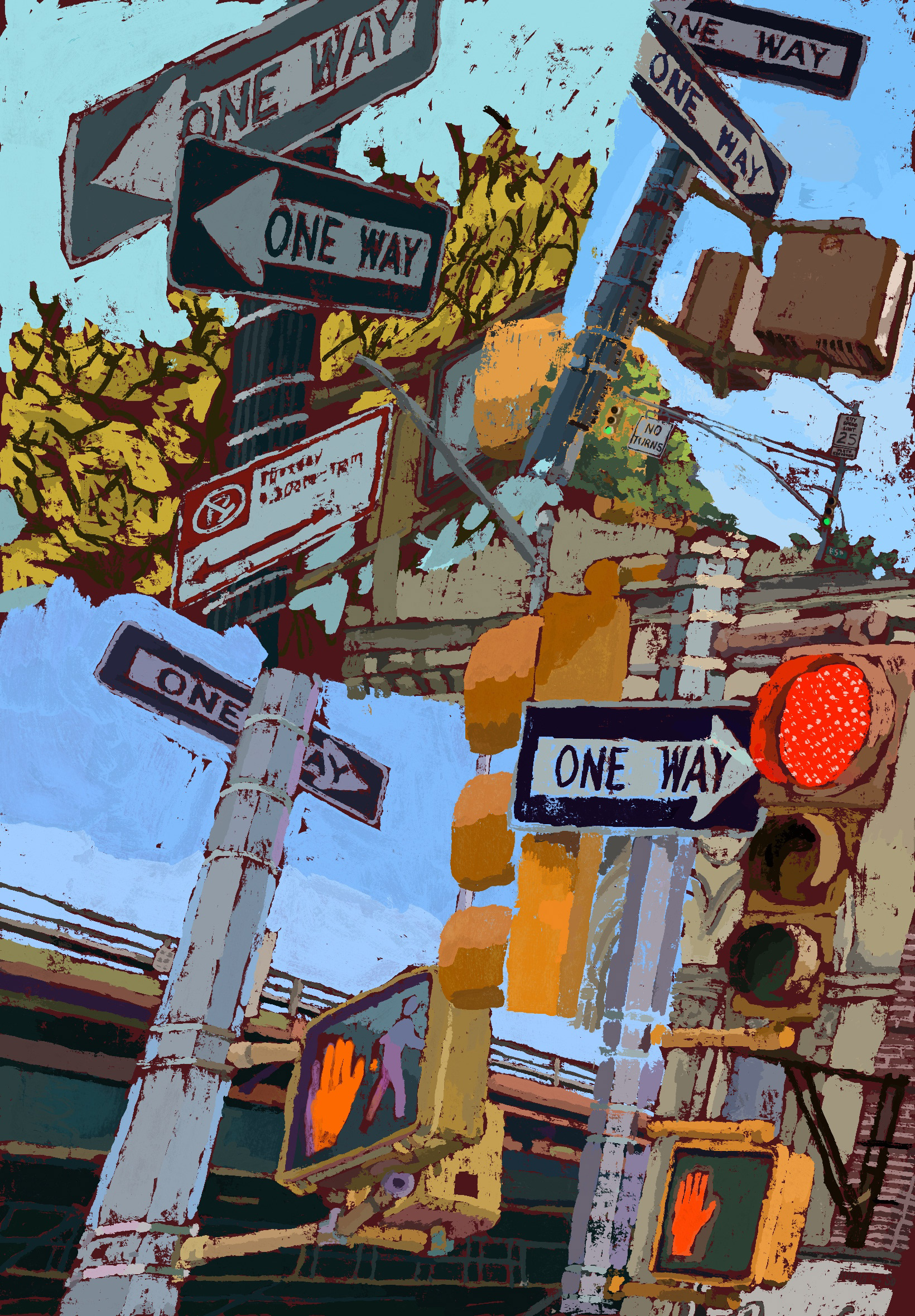 "Which Direction?" Procreate 2026