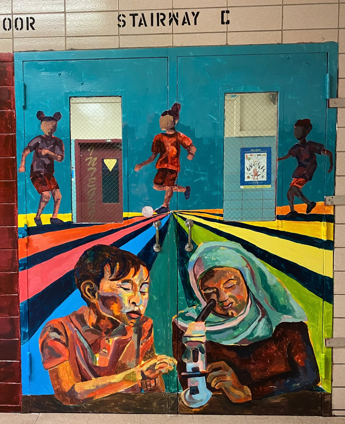 Mural for KAPPA School in The Bronx, NY