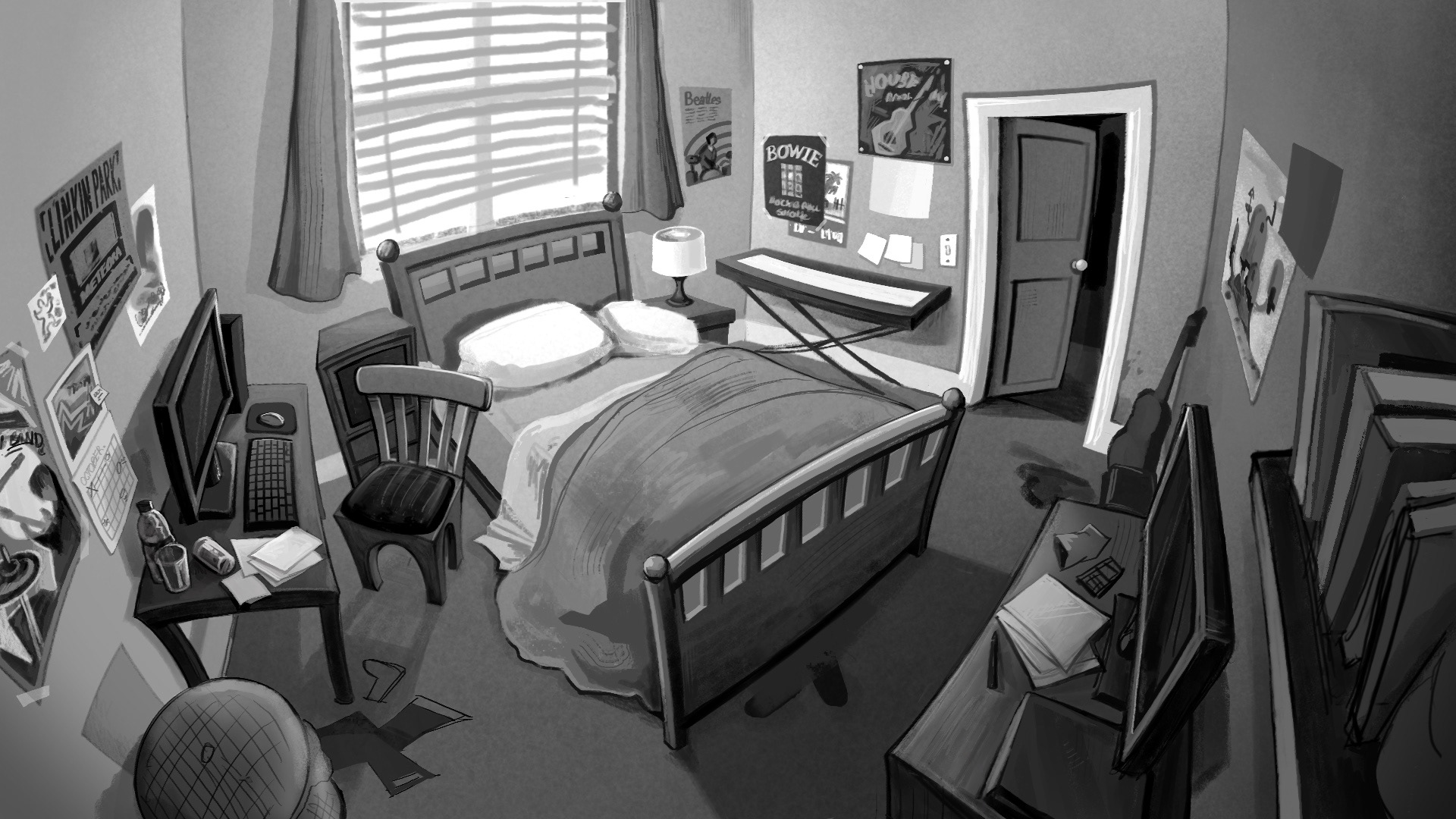 WIP: Michael's Bedroom