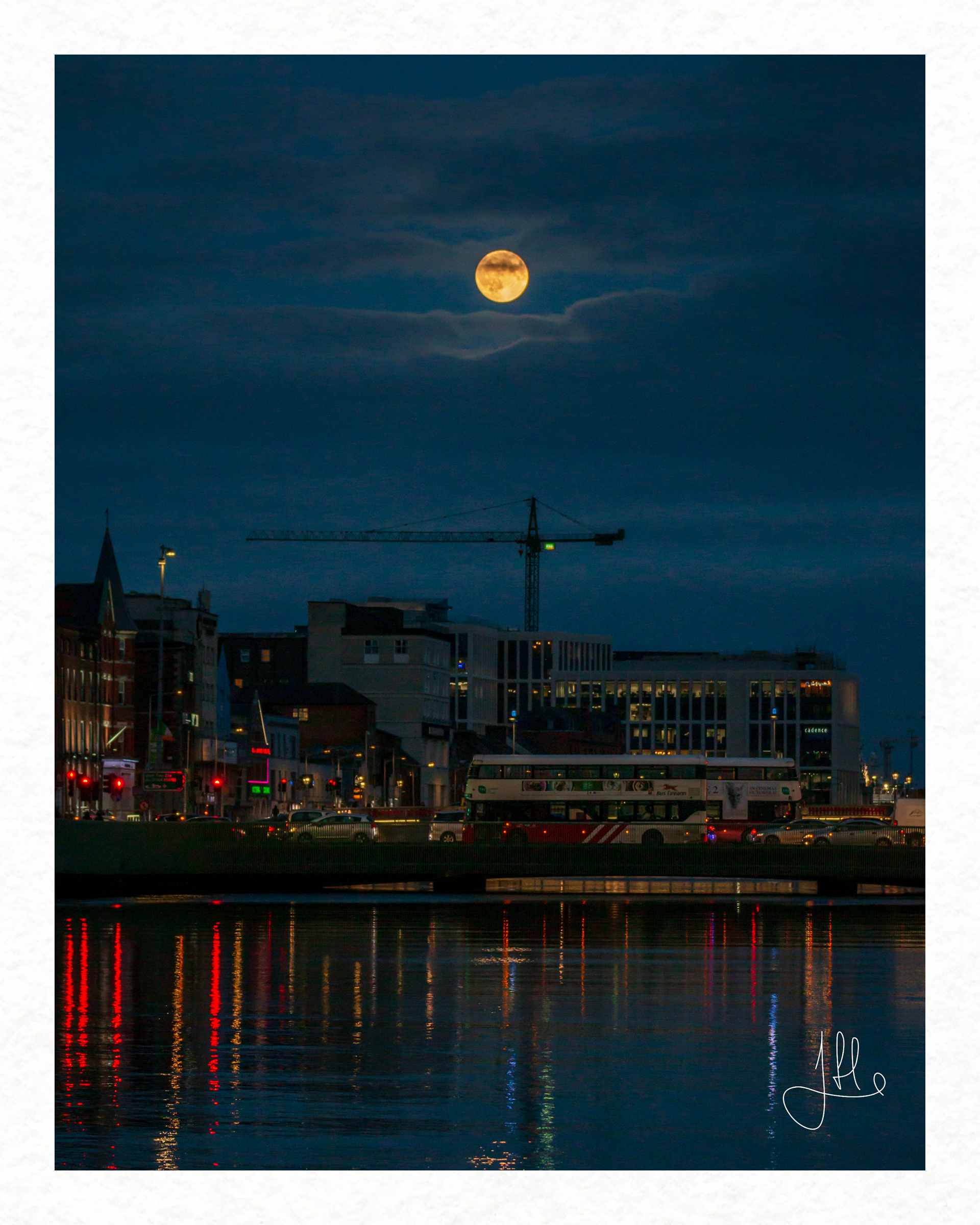 Full Moon, October 6th, Cork City