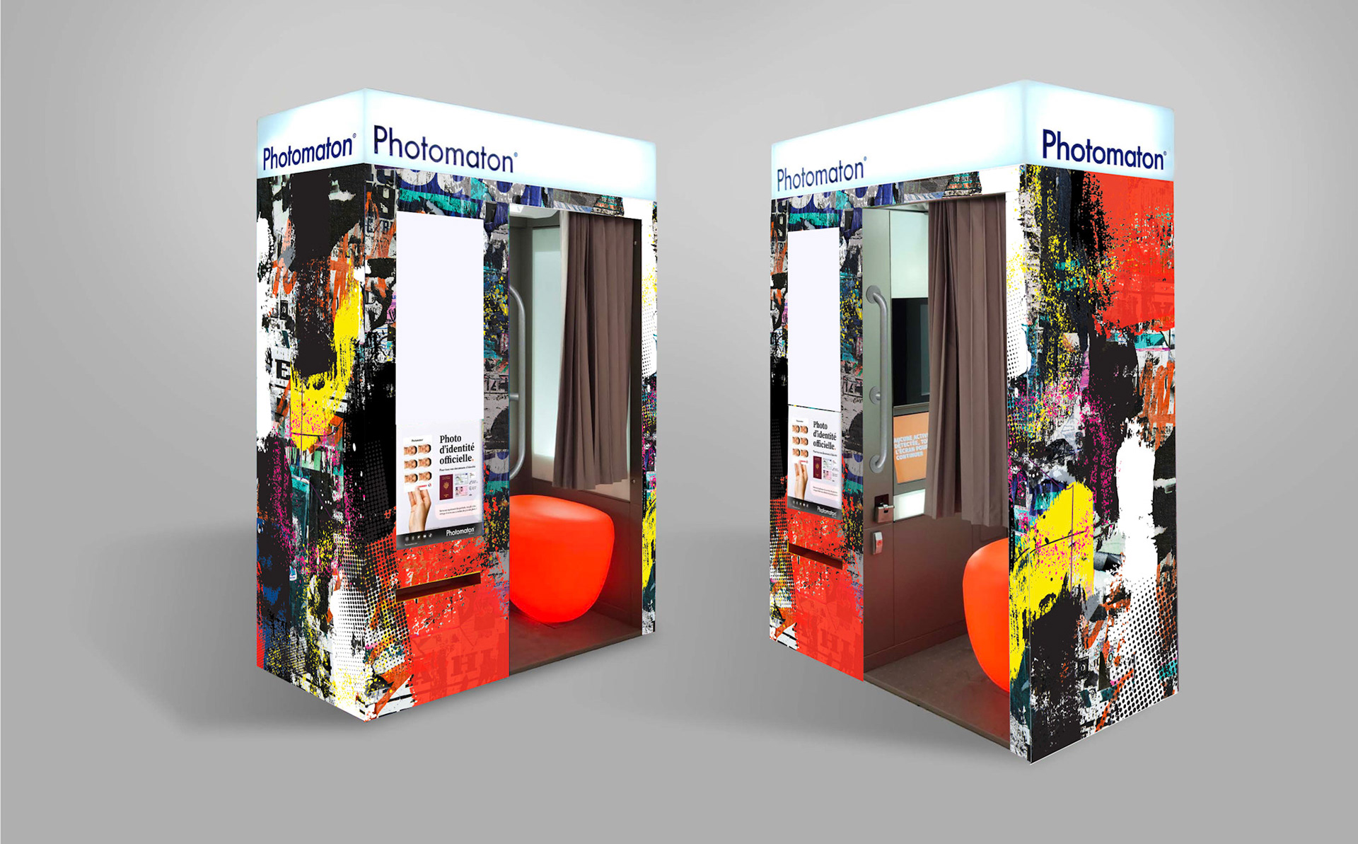 Maquette Photomaton Street Art 2