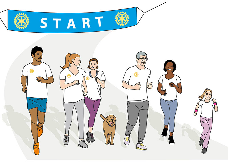 Benefit-Aktionen - Rotary Magazin 07 | 2019
