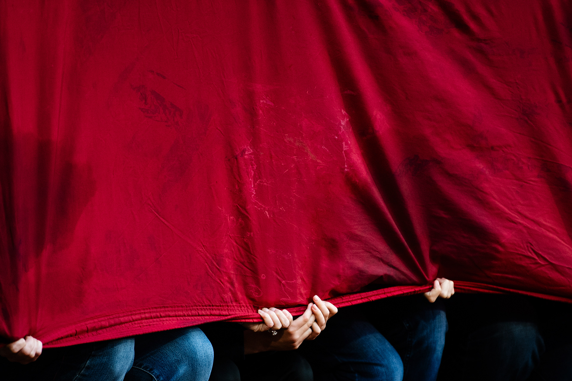 June 14, 2025, Boston, MA: Members of the Massachusetts Army National Guard hold the American Flag steady during the National Anthem ahead of game between the Boston Red Sox and the New York Yankees at Fenway Park in Boston, Massachusetts Saturday, June 14, 2025.  (Photo by Clay Stark/Boston Red Sox)