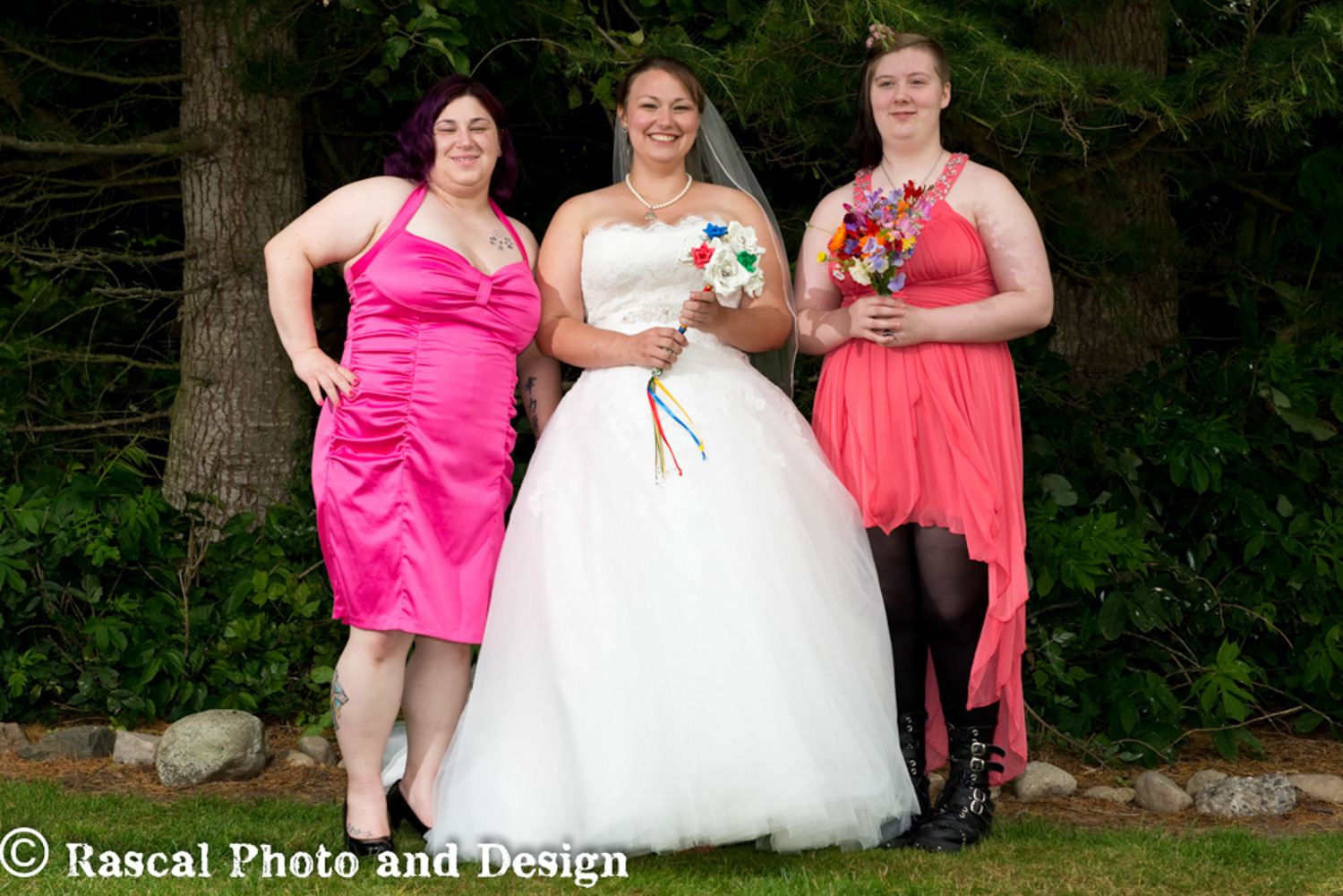 Wedding party in Seattle Washington