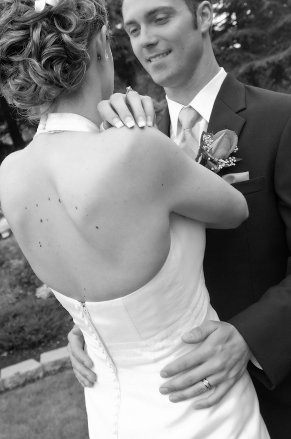 Bride and Groom in Seattle Washington