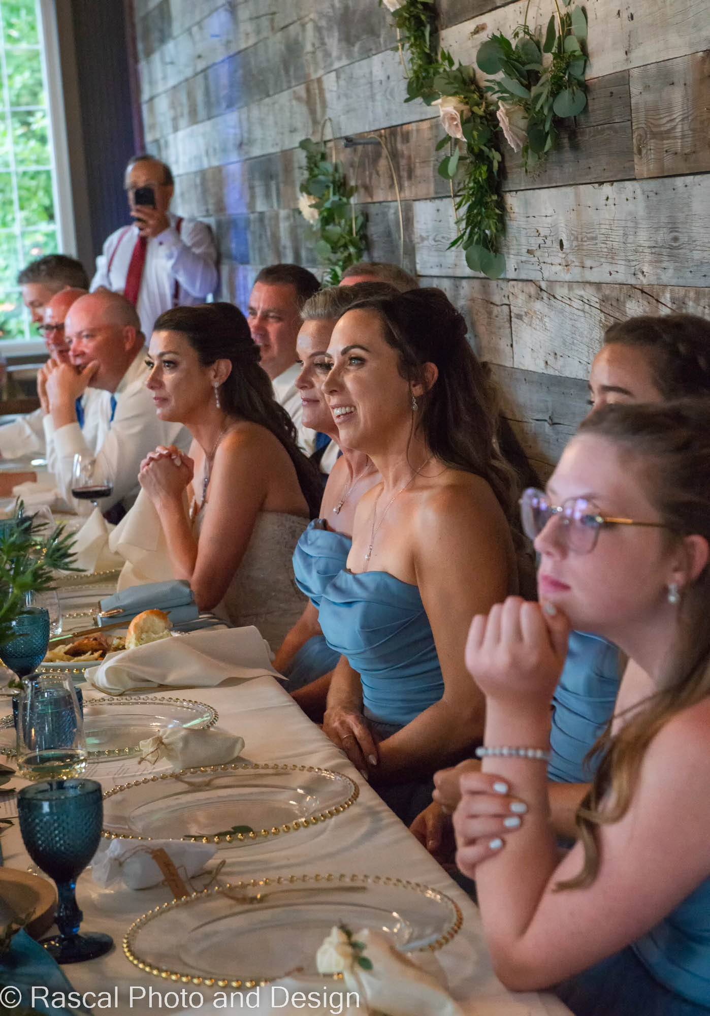 Wedding reception at Creekside Villa in Canmore Alberta